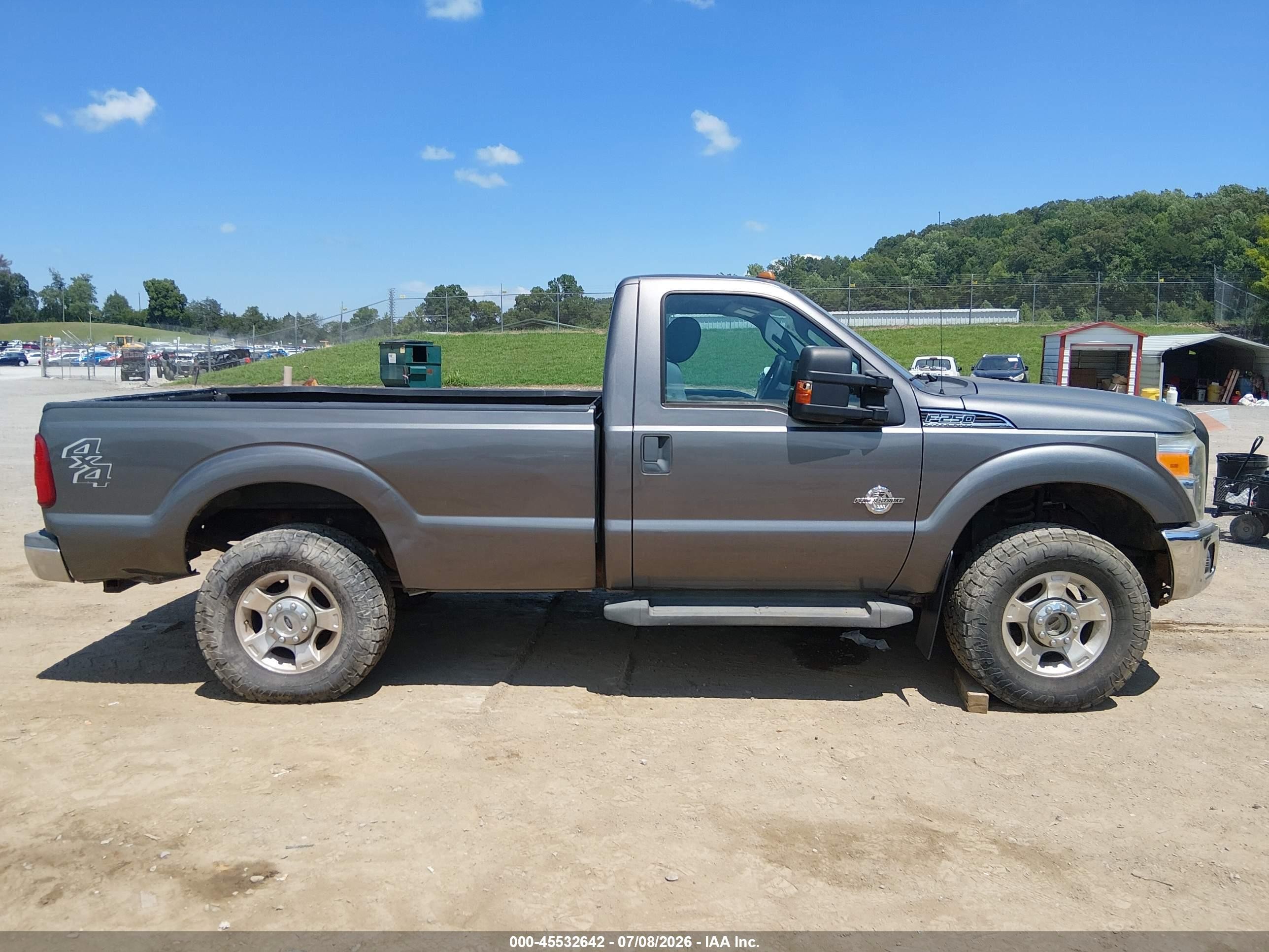 2012 Ford Super Duty F-250 Srw Xl/xlt Серый vin: 1FTBF2BT4CEB47696