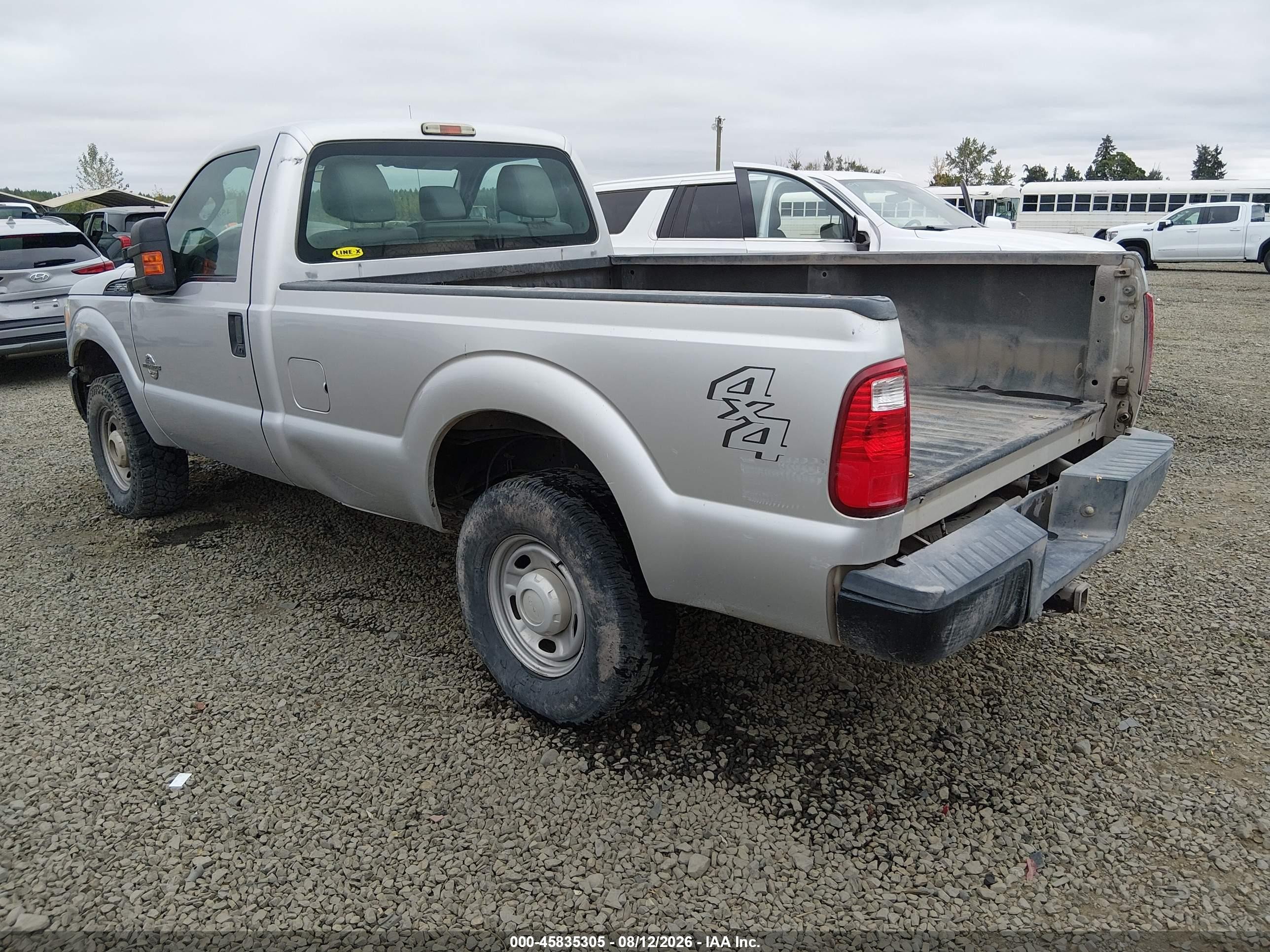 2015 Ford F-250 Xl Silver vin: 1FTBF2BT5FED19805