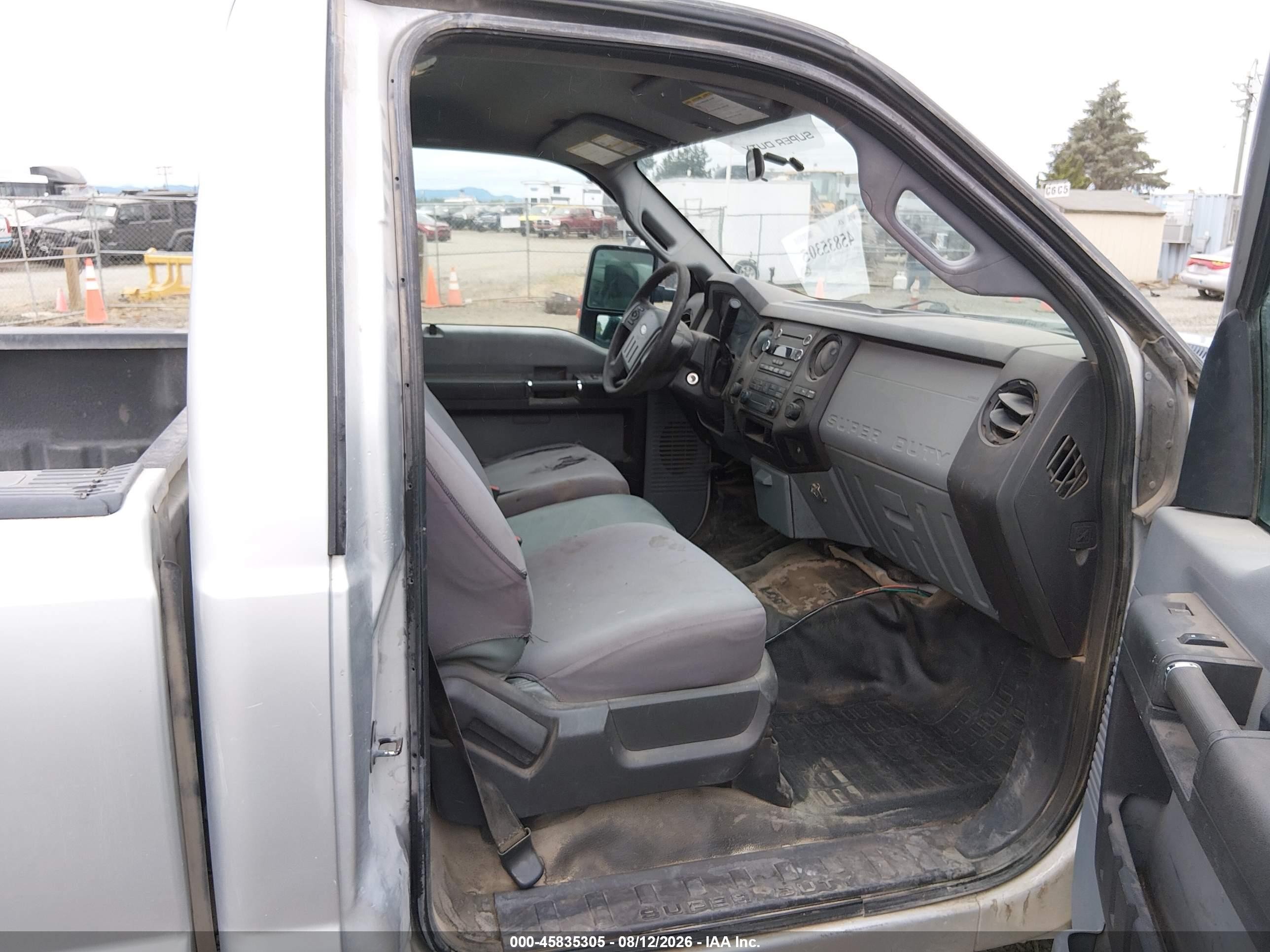 2015 Ford F-250 Xl Silver vin: 1FTBF2BT5FED19805