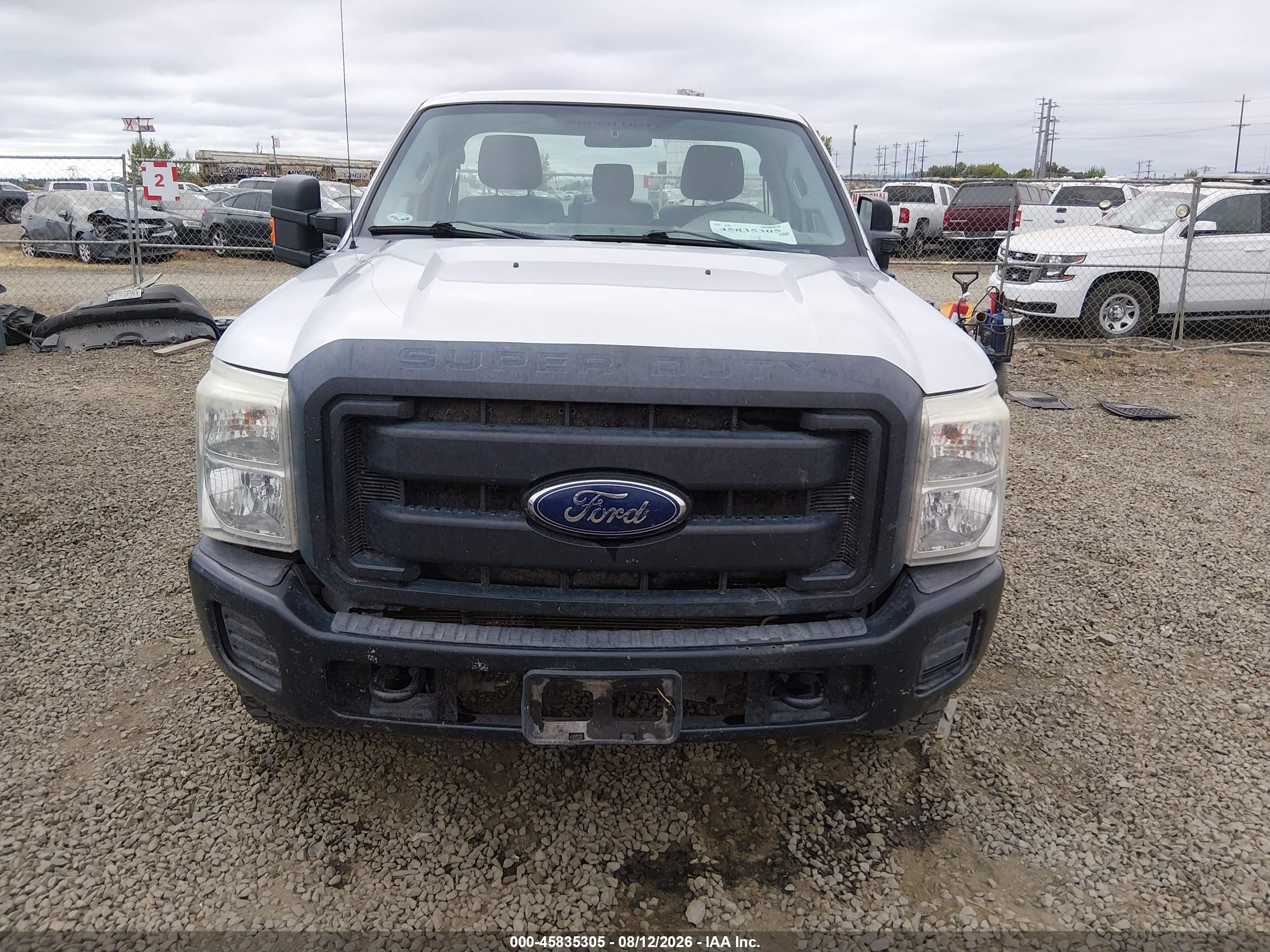 2015 Ford F-250 Xl Silver vin: 1FTBF2BT5FED19805