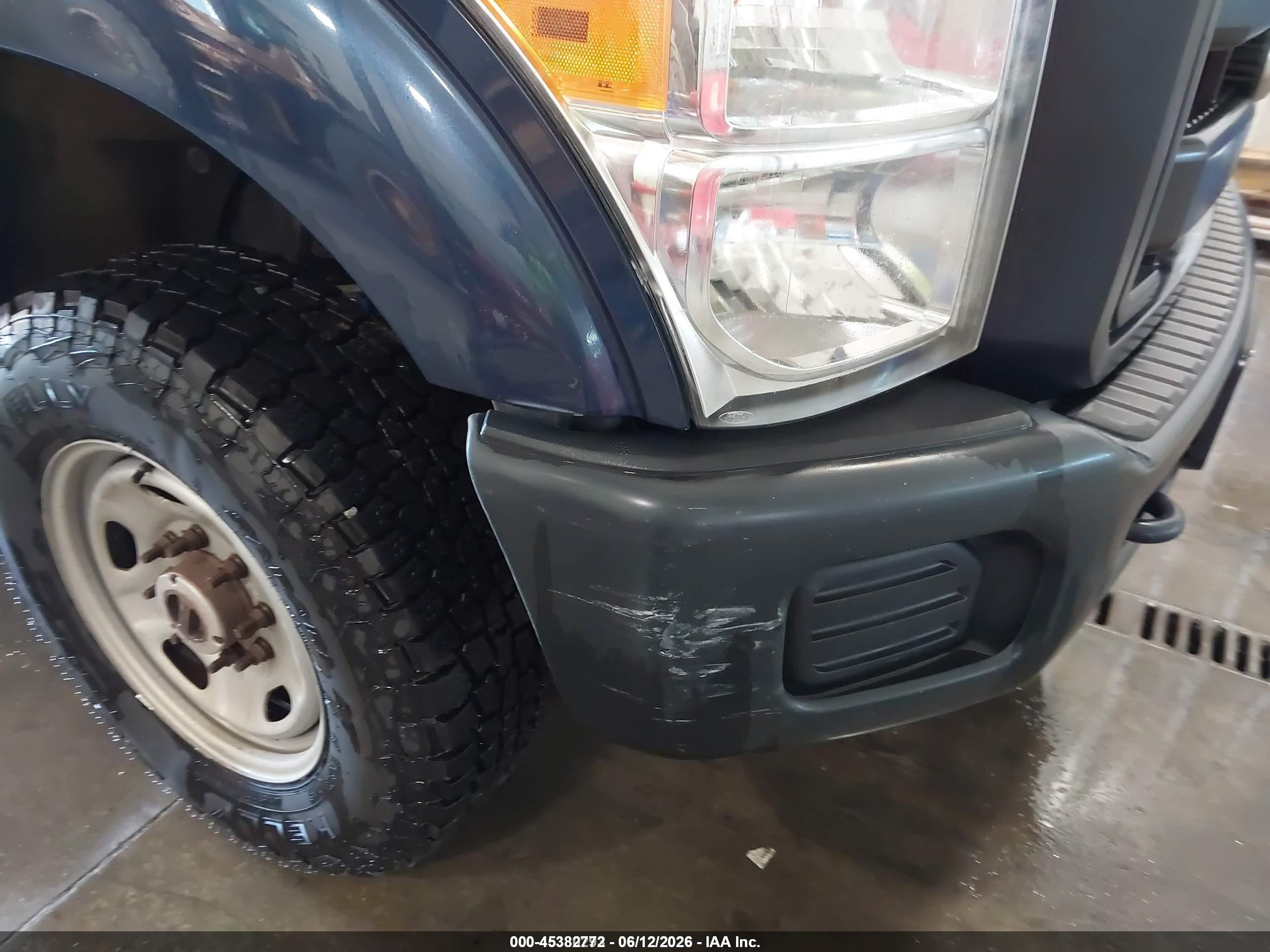 2015 Ford F-250 Xl Синий vin: 1FTBF2BT9FED59580