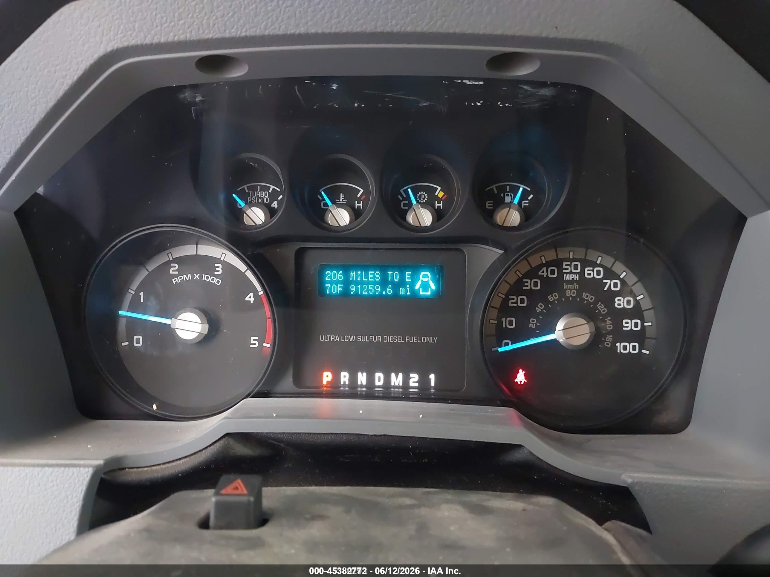 2015 Ford F-250 Xl Синий vin: 1FTBF2BT9FED59580