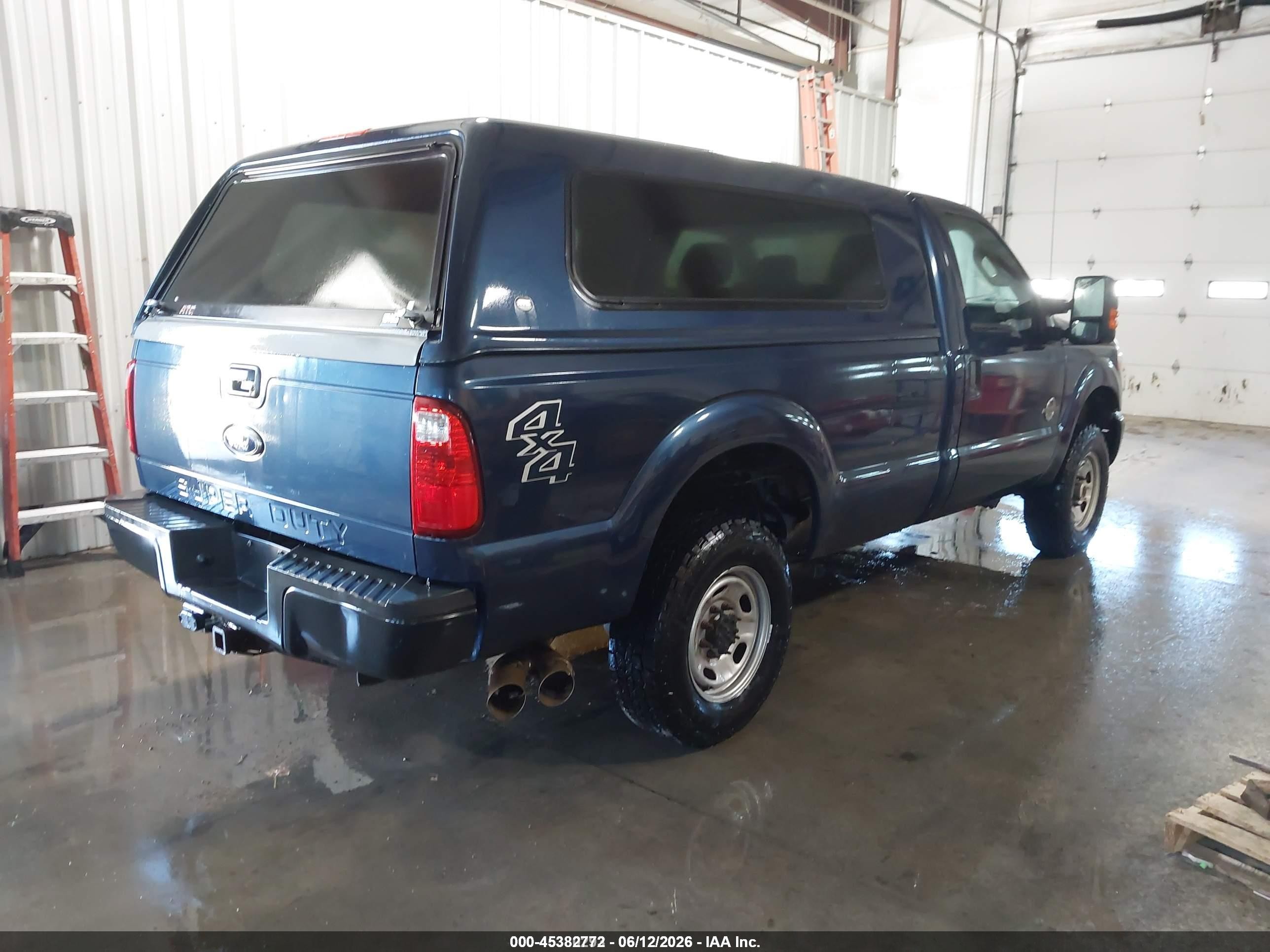 2015 Ford F-250 Xl Синий vin: 1FTBF2BT9FED59580