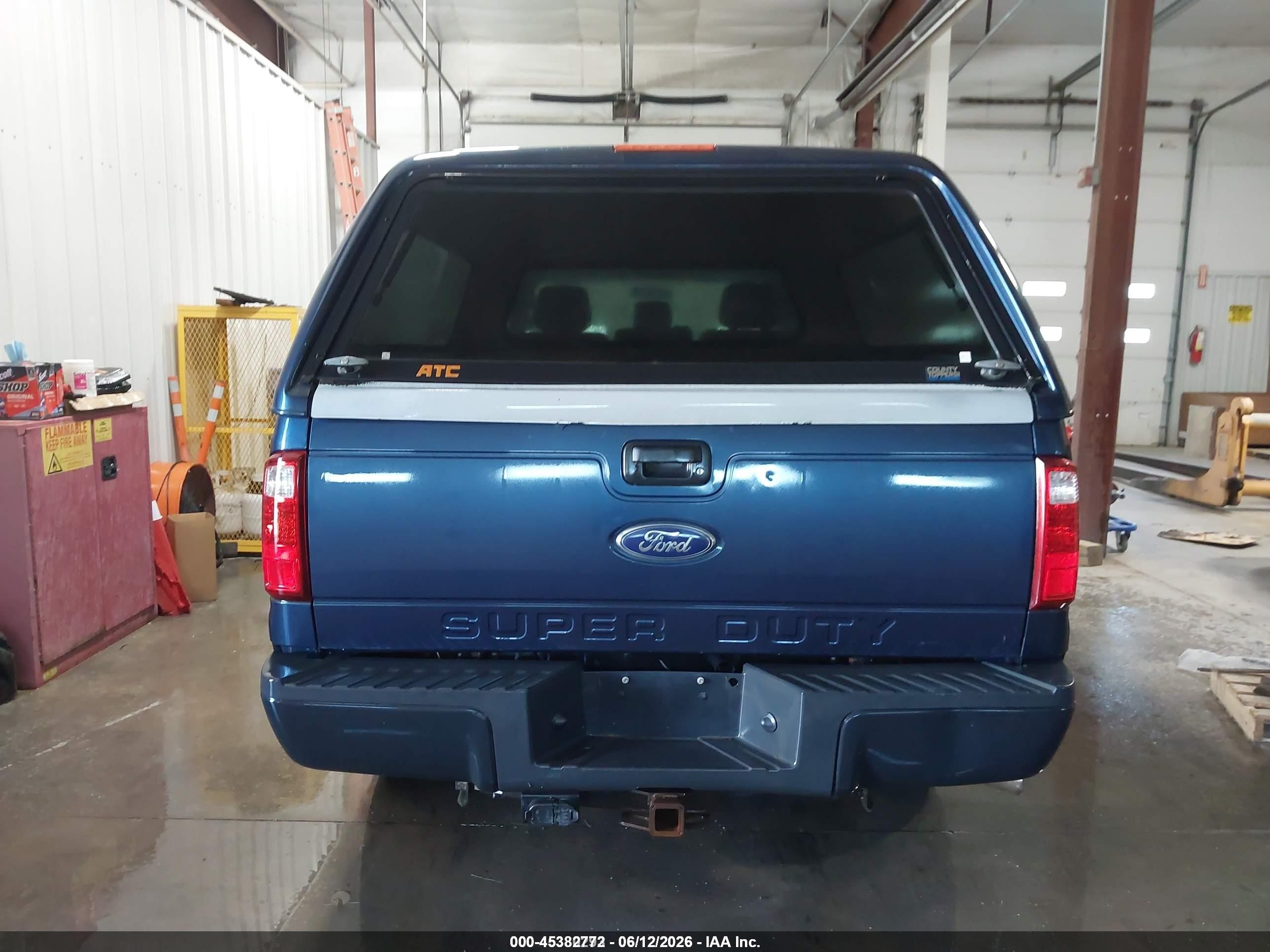 2015 Ford F-250 Xl Синий vin: 1FTBF2BT9FED59580