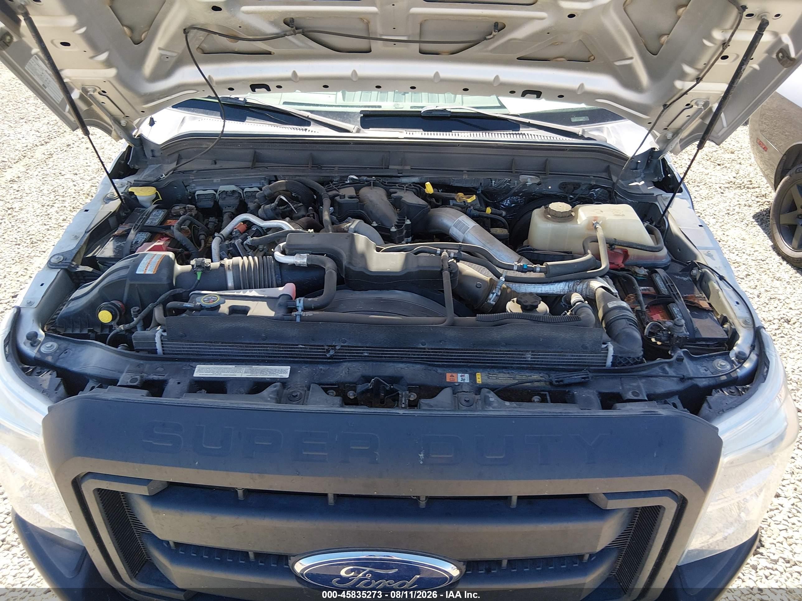2015 Ford F-250 Xl Silver vin: 1FTBF2BTXFED19802