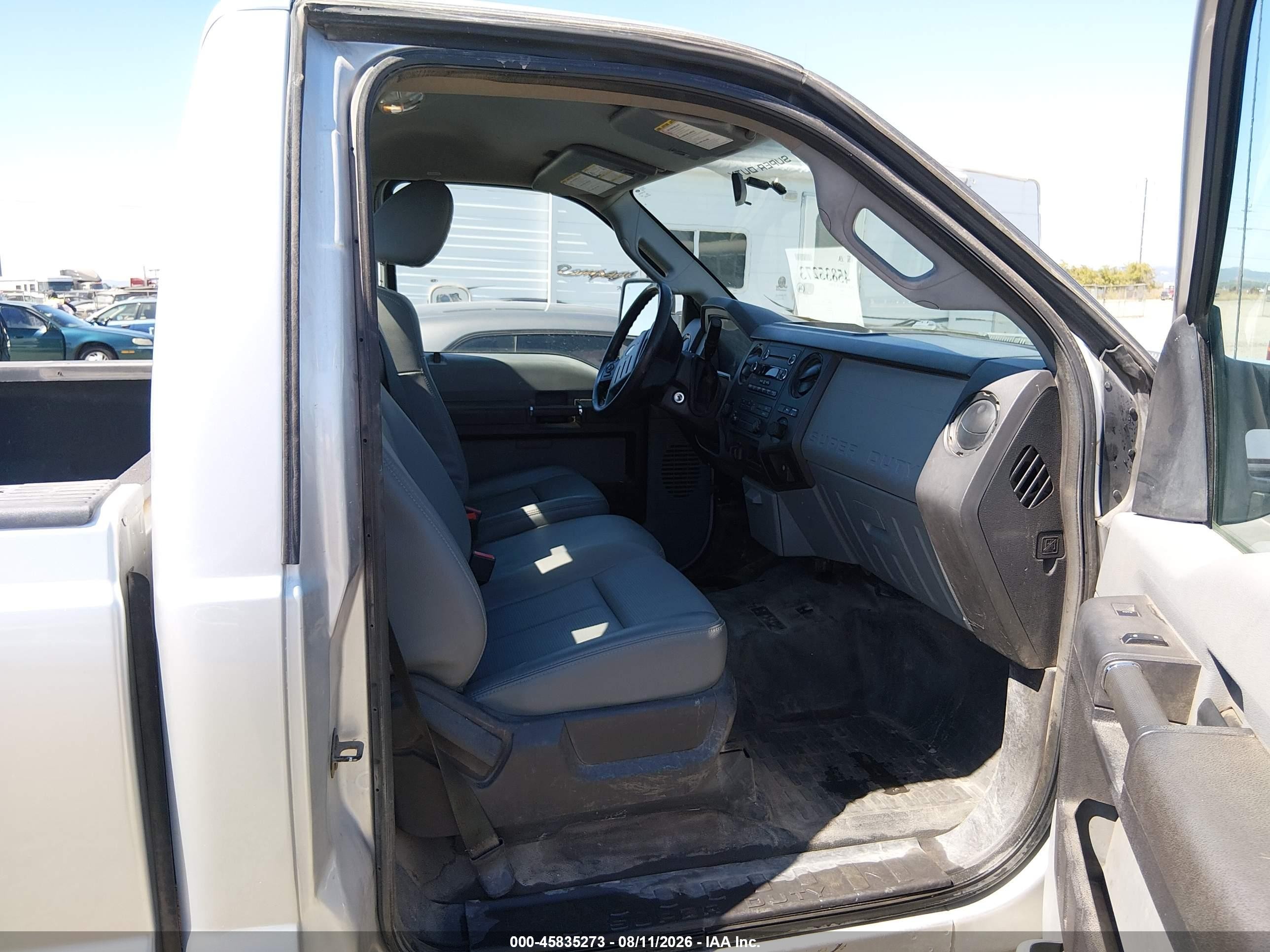 2015 Ford F-250 Xl Silver vin: 1FTBF2BTXFED19802