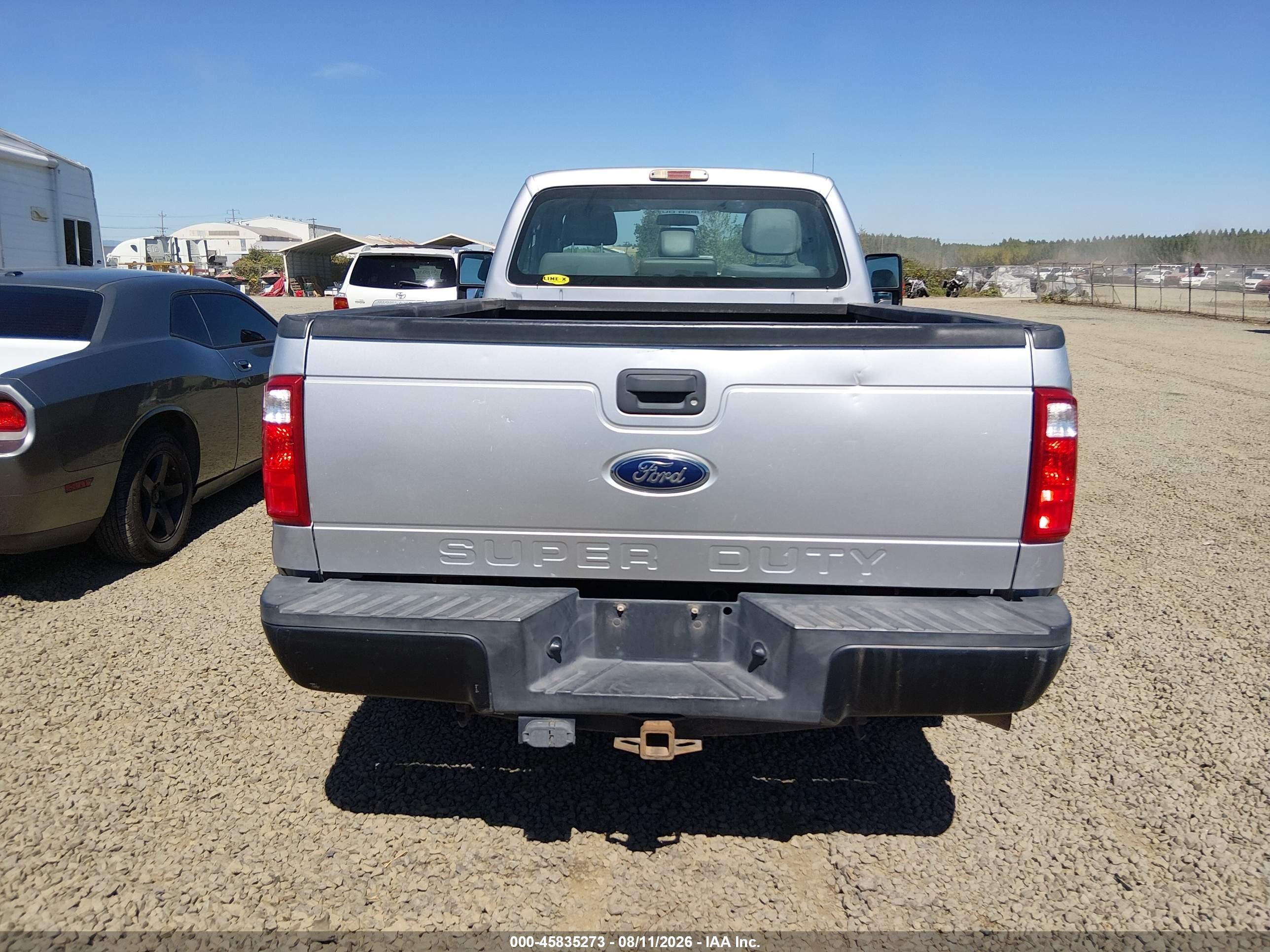 2015 Ford F-250 Xl Silver vin: 1FTBF2BTXFED19802