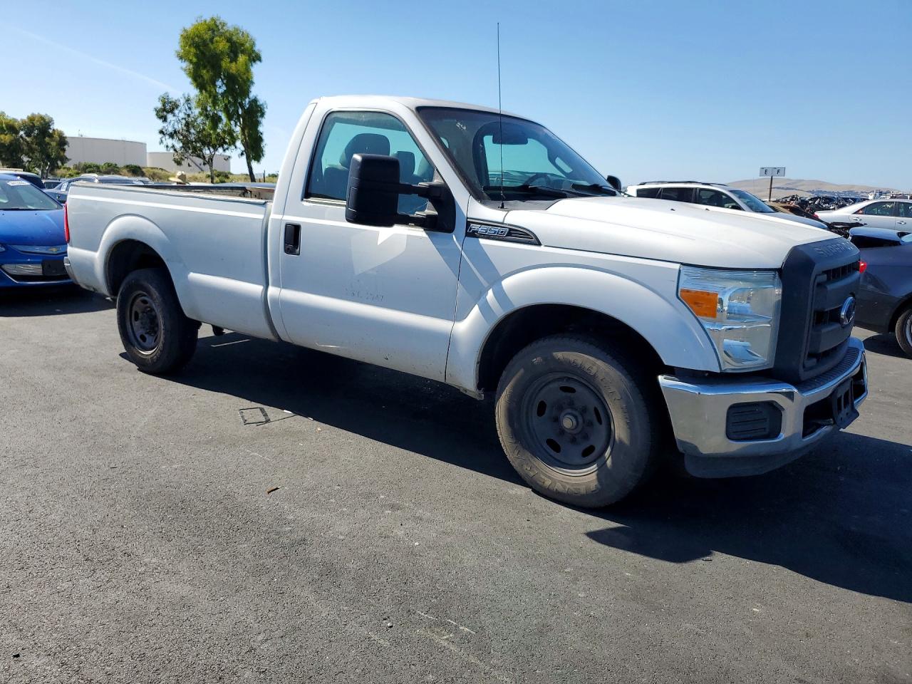 2015 Ford F350 Super Duty Белый vin: 1FTBF3A61FEB80113
