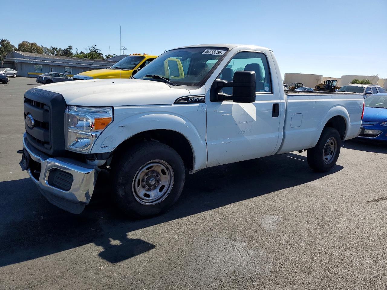 2015 Ford F350 Super Duty Белый vin: 1FTBF3A61FEB80113