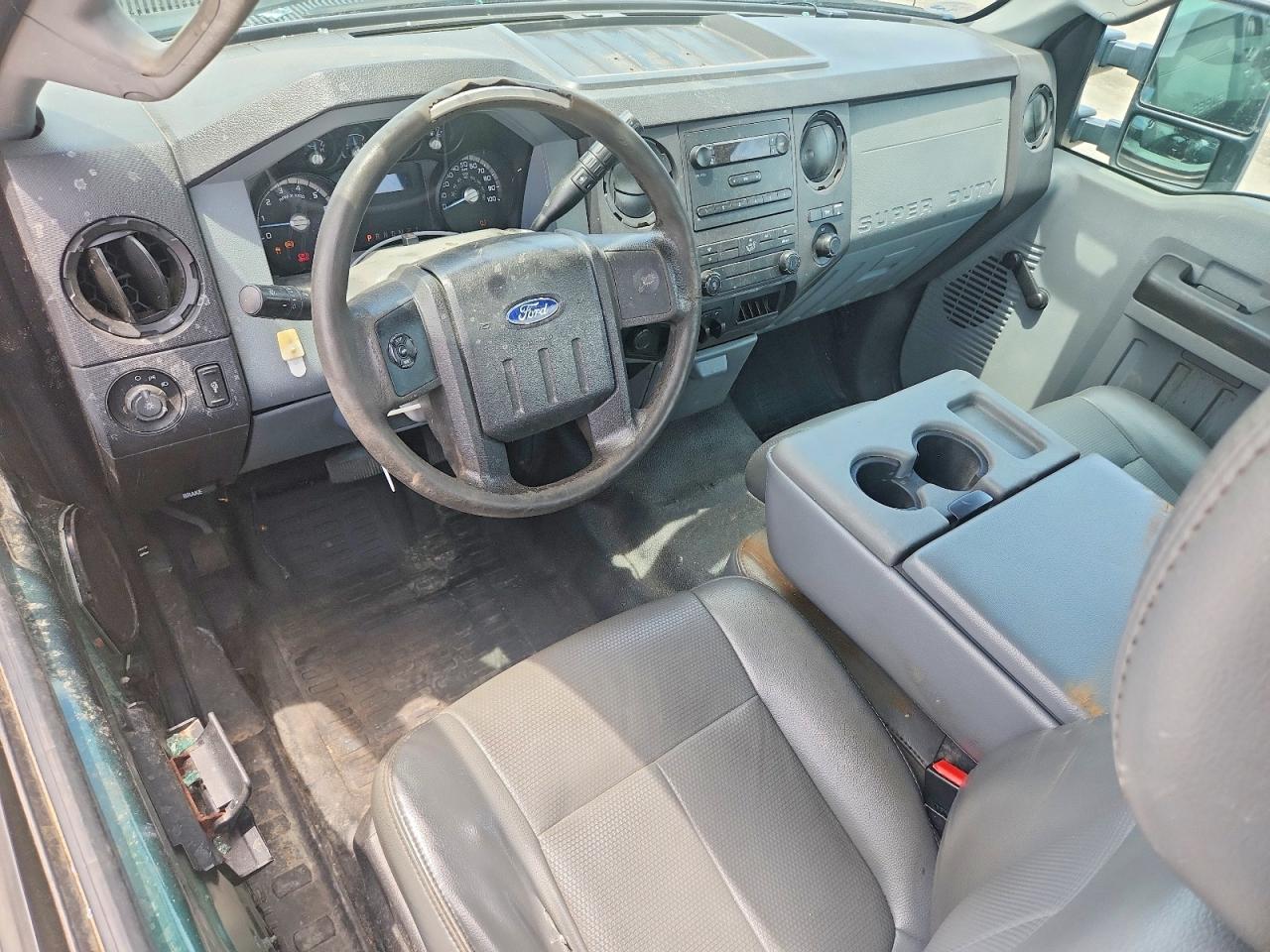 2011 Ford F350 Super Duty Green vin: 1FTBF3A62BEC31015
