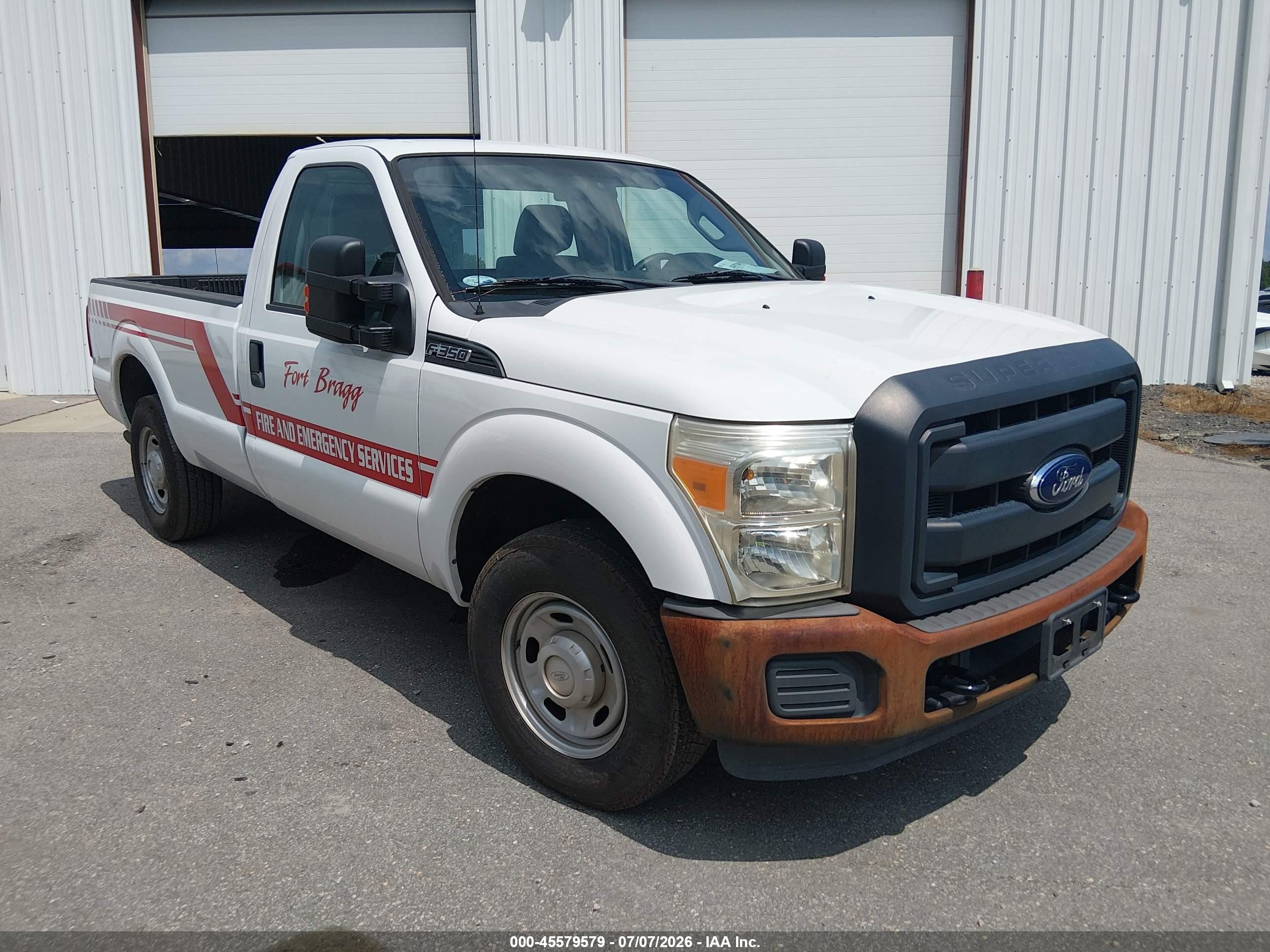 2014 Ford F-350 Xl Белый vin: 1FTBF3A65EEB81781