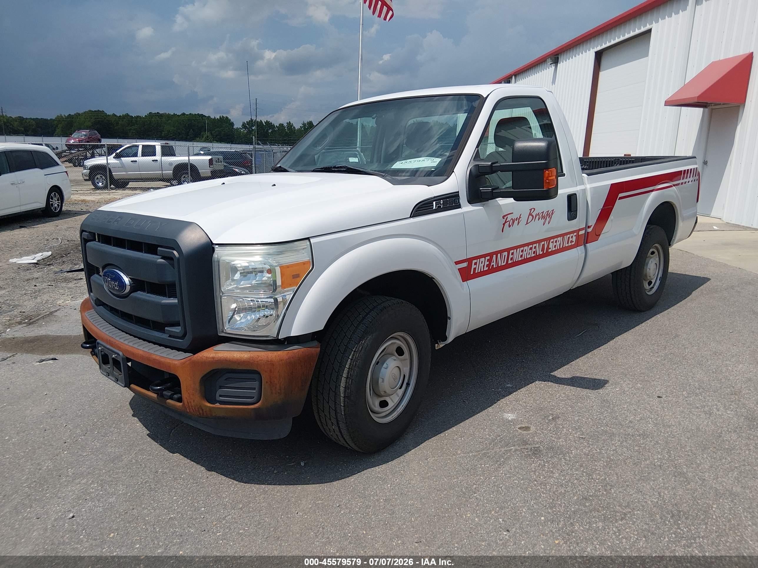 2014 Ford F-350 Xl Белый vin: 1FTBF3A65EEB81781