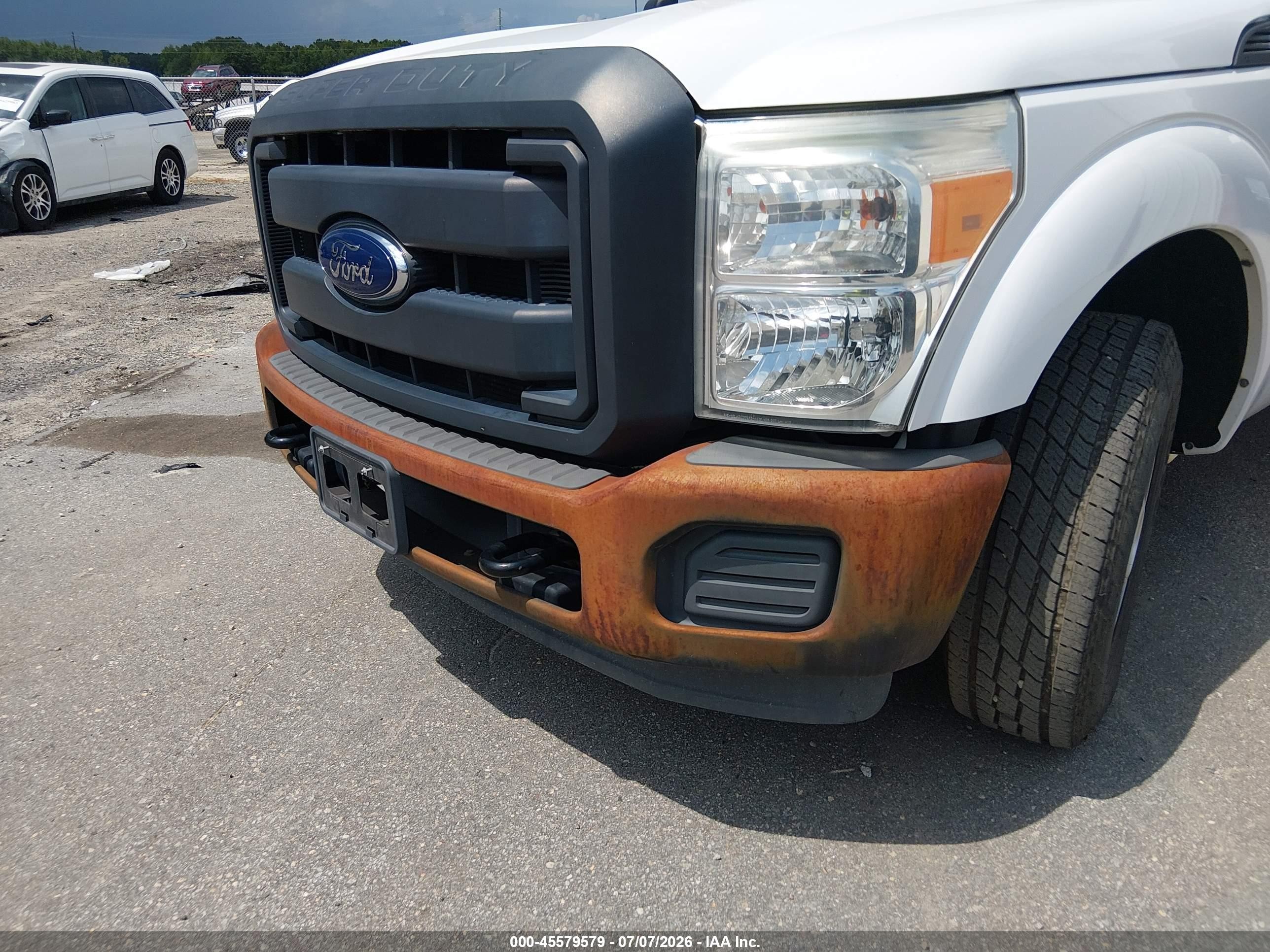 2014 Ford F-350 Xl Белый vin: 1FTBF3A65EEB81781