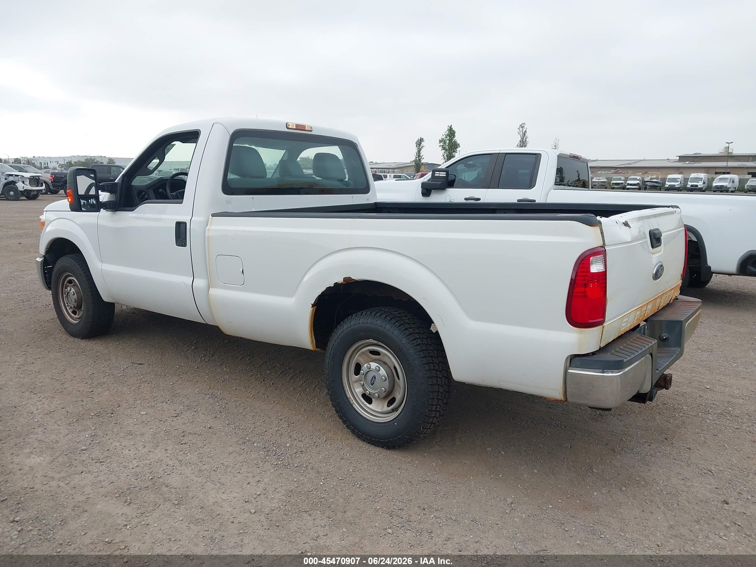 2015 Ford F-350 Xl/xlt White vin: 1FTBF3A66FED16736