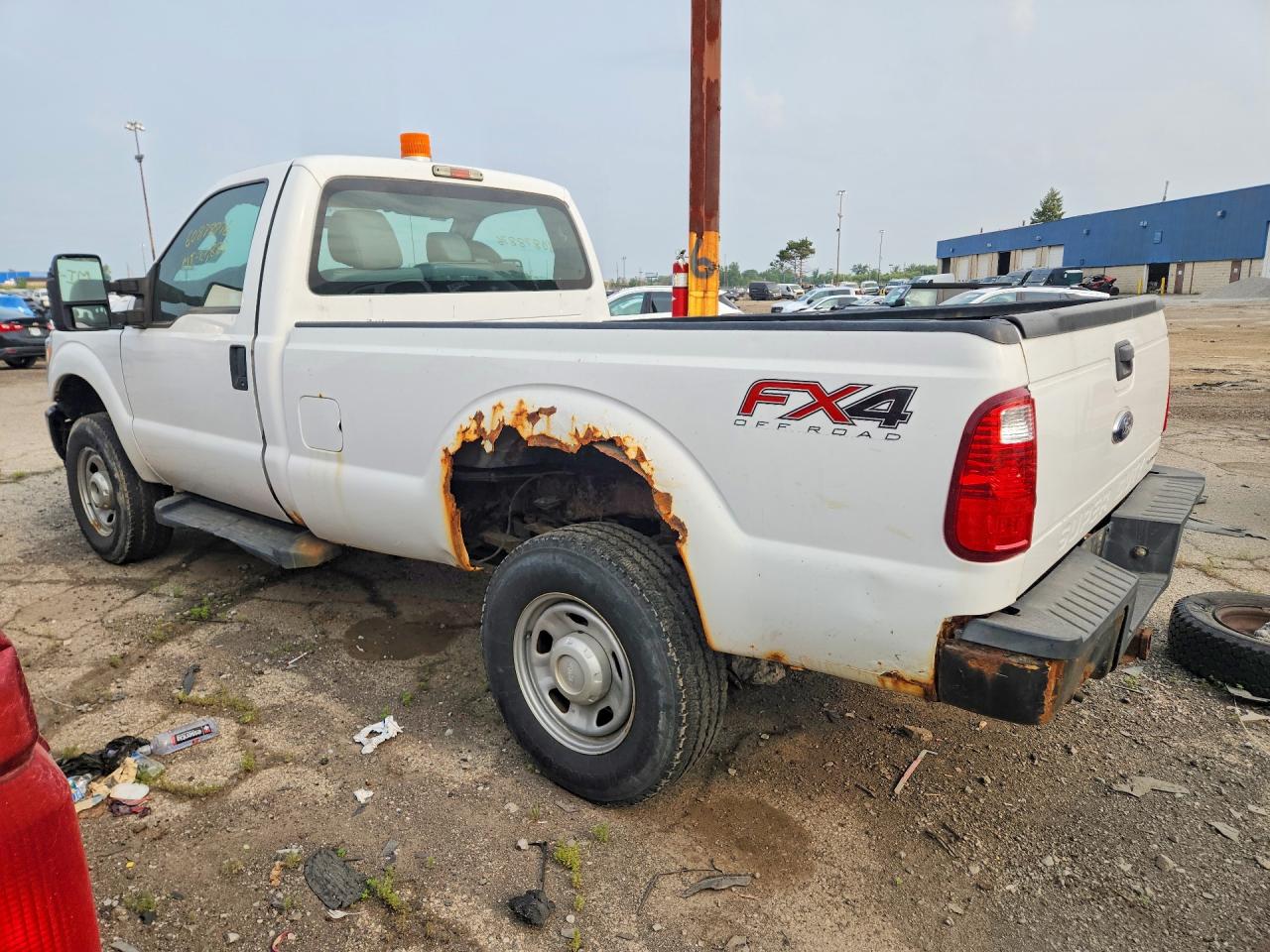 2015 Ford F350 Super Duty Белый vin: 1FTBF3B69FEC57406