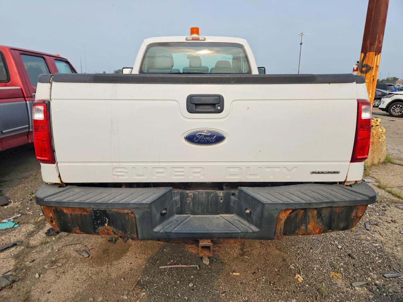 2015 Ford F350 Super Duty Белый vin: 1FTBF3B69FEC57406