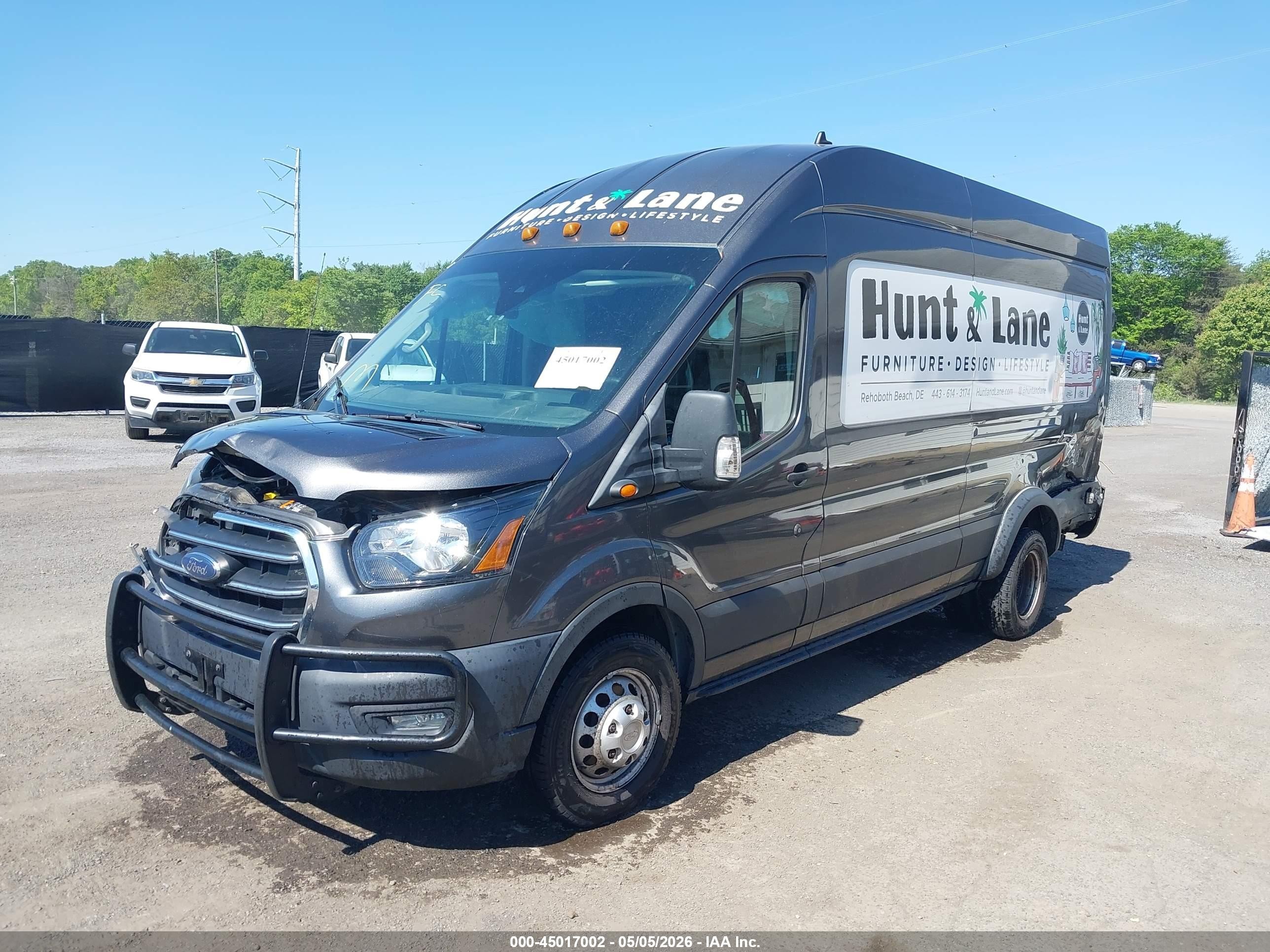 2020 Ford Transit-350 Cargo Van   Серый vin: 1FTBF4X88LKA54245