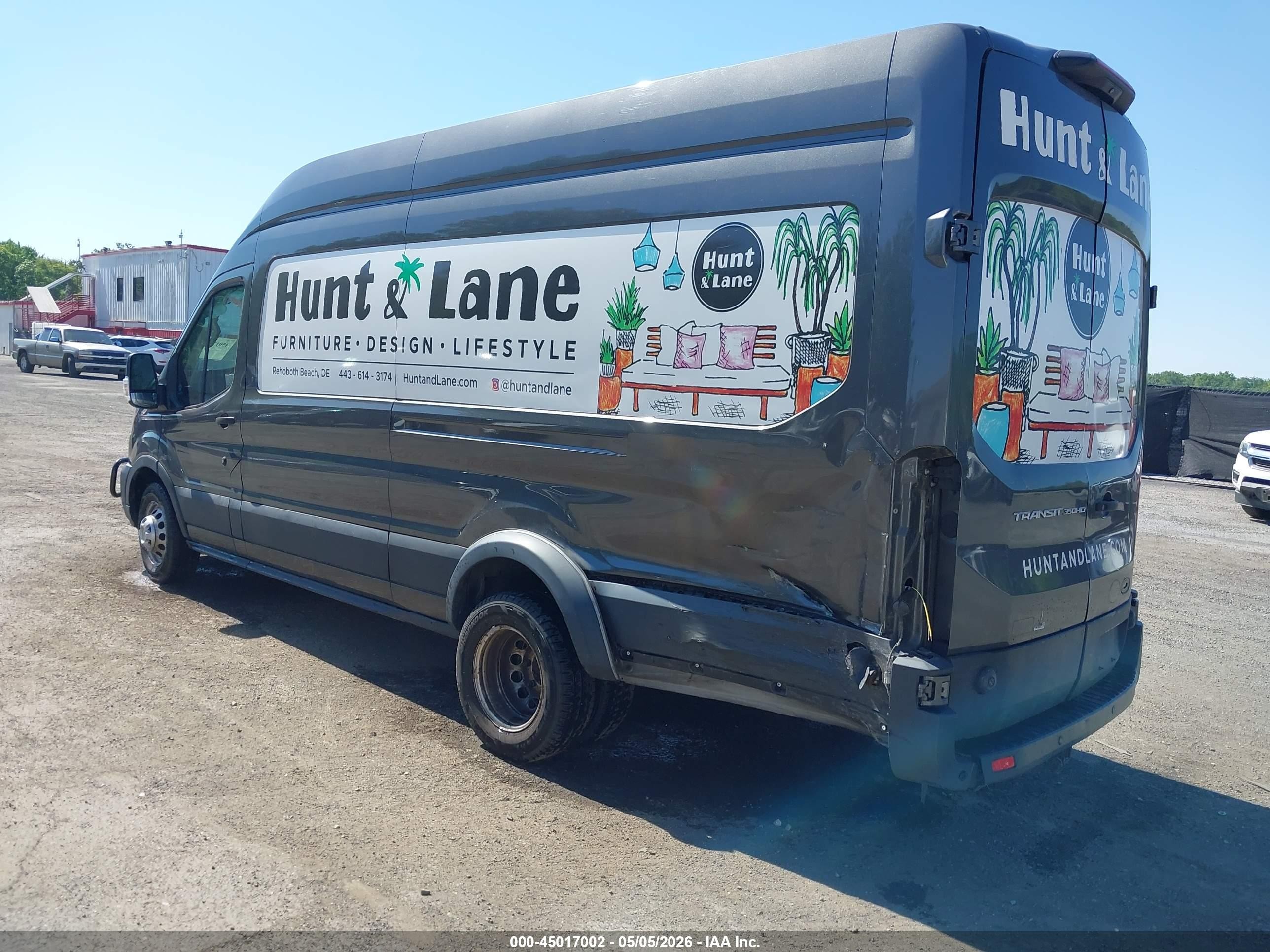 2020 Ford Transit-350 Cargo Van   Серый vin: 1FTBF4X88LKA54245