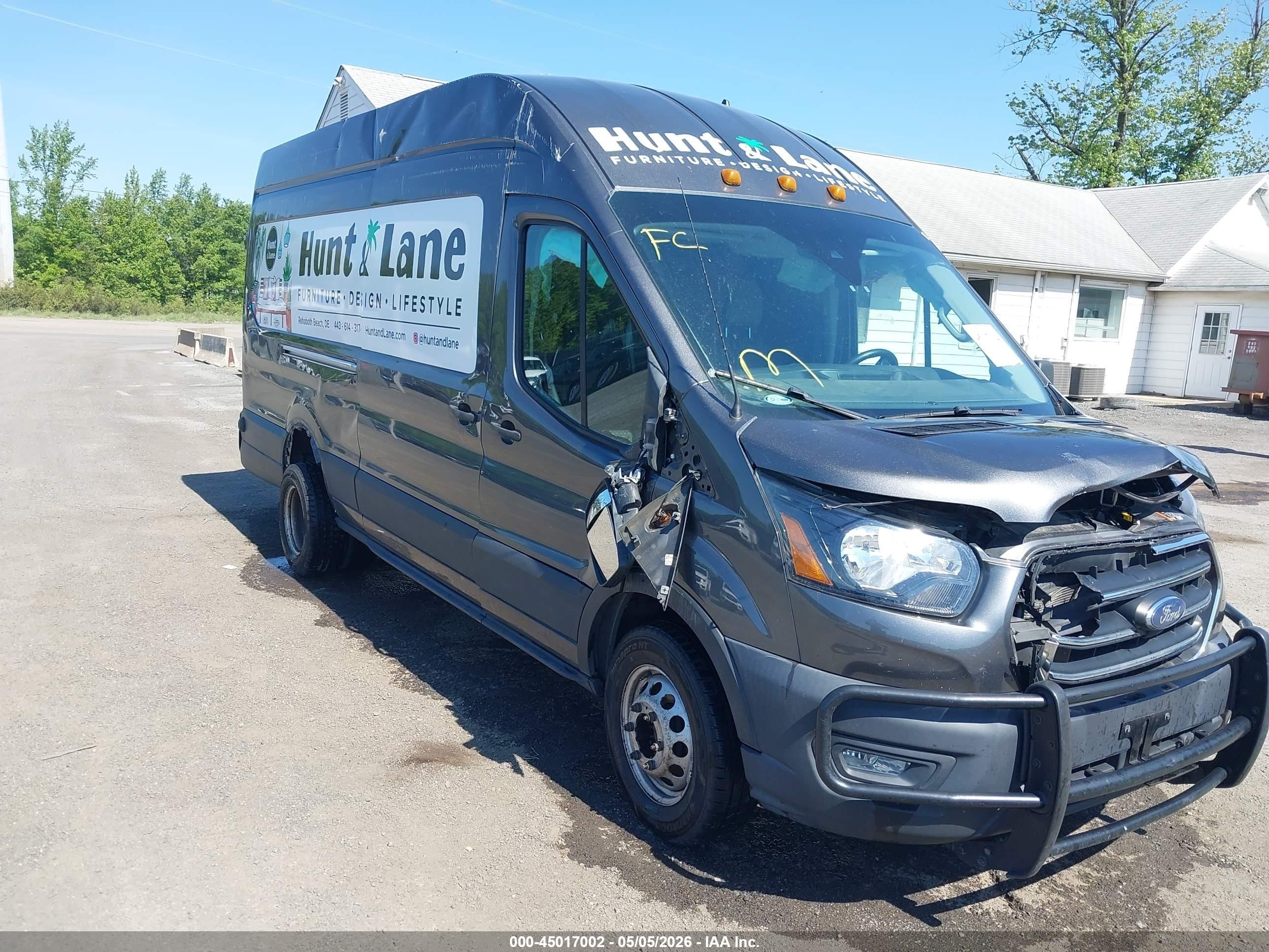 2020 Ford Transit-350 Cargo Van   Серый vin: 1FTBF4X88LKA54245
