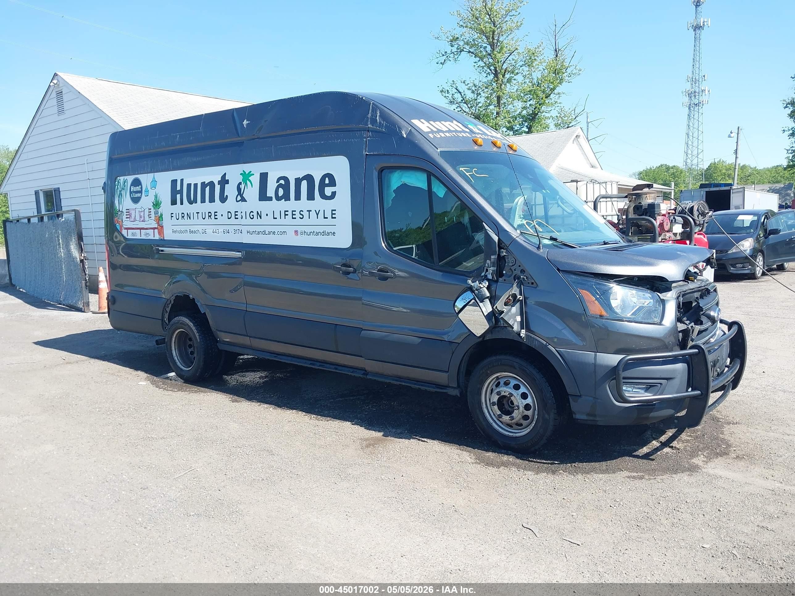 2020 Ford Transit-350 Cargo Van   Gray vin: 1FTBF4X88LKA54245