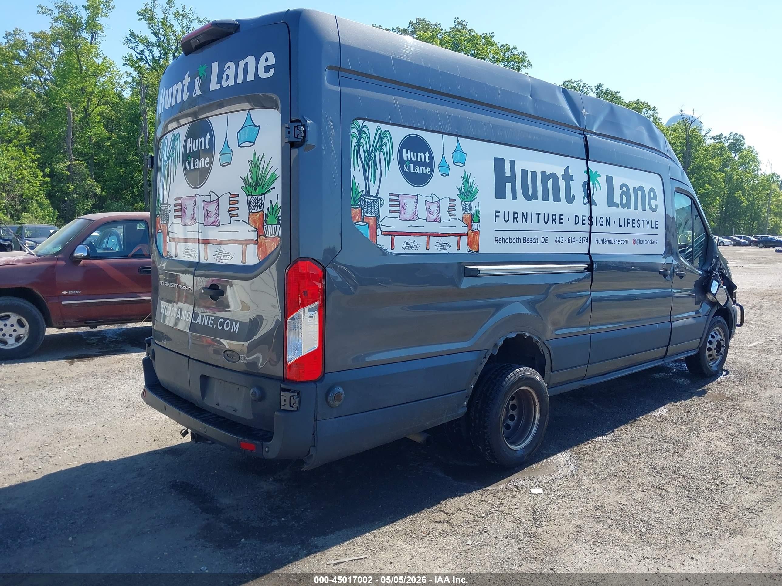 2020 Ford Transit-350 Cargo Van   Серый vin: 1FTBF4X88LKA54245