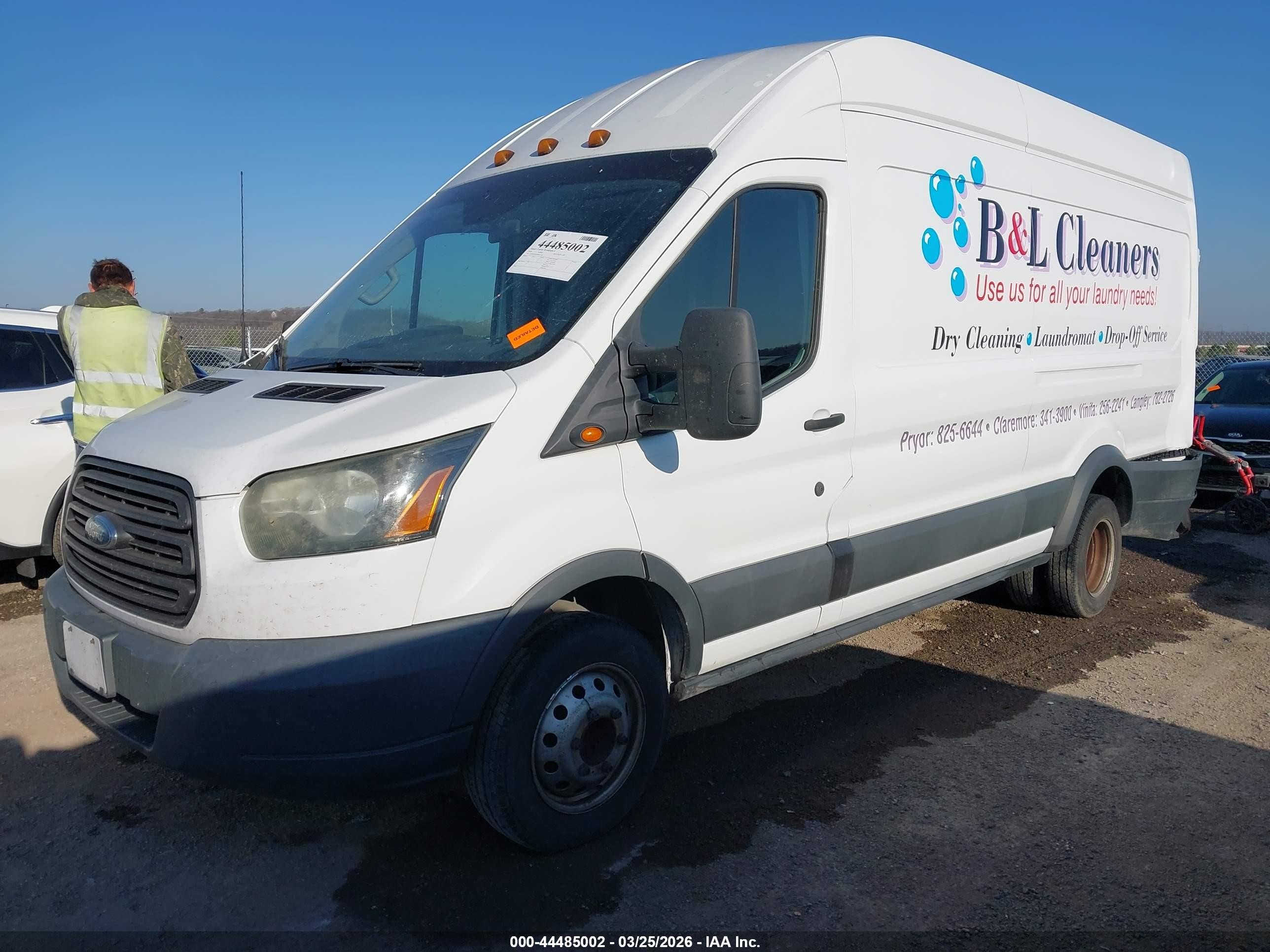 2016 Ford Transit-350   Белый vin: 1FTBF4XG5GKB47236
