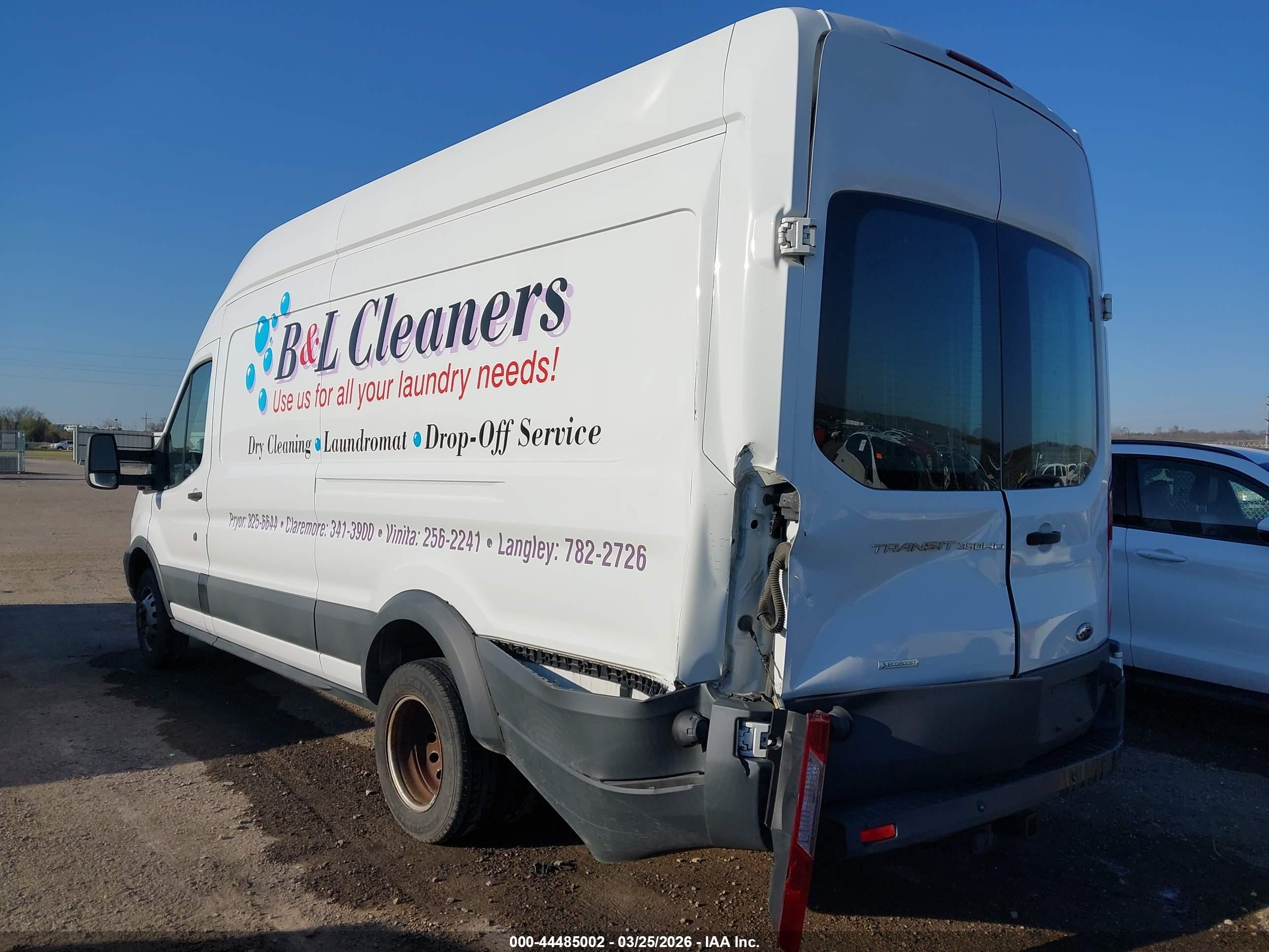 2016 Ford Transit-350   Белый vin: 1FTBF4XG5GKB47236