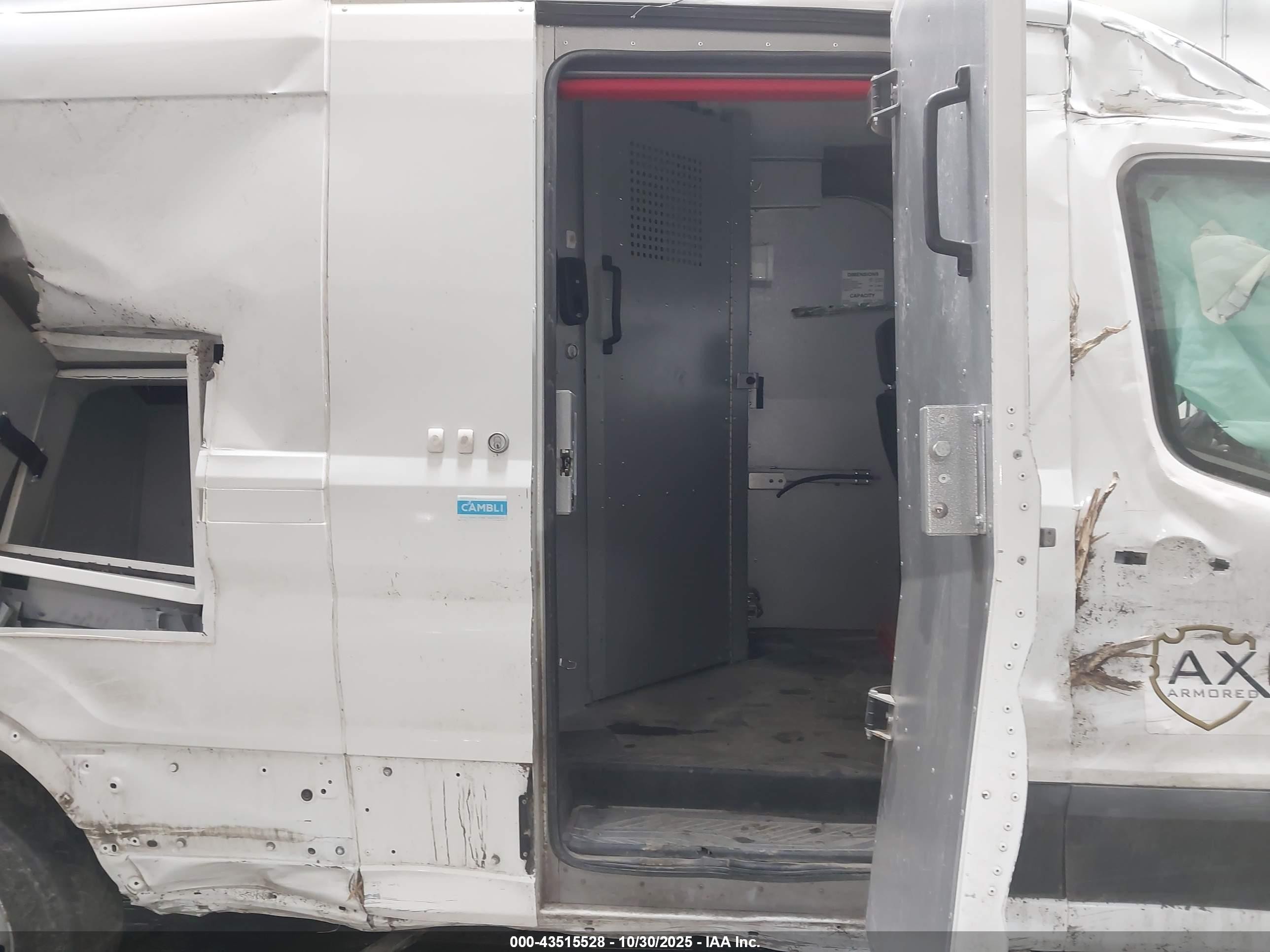 2020 Ford Transit-250   White vin: 1FTBR1C82LKB03077