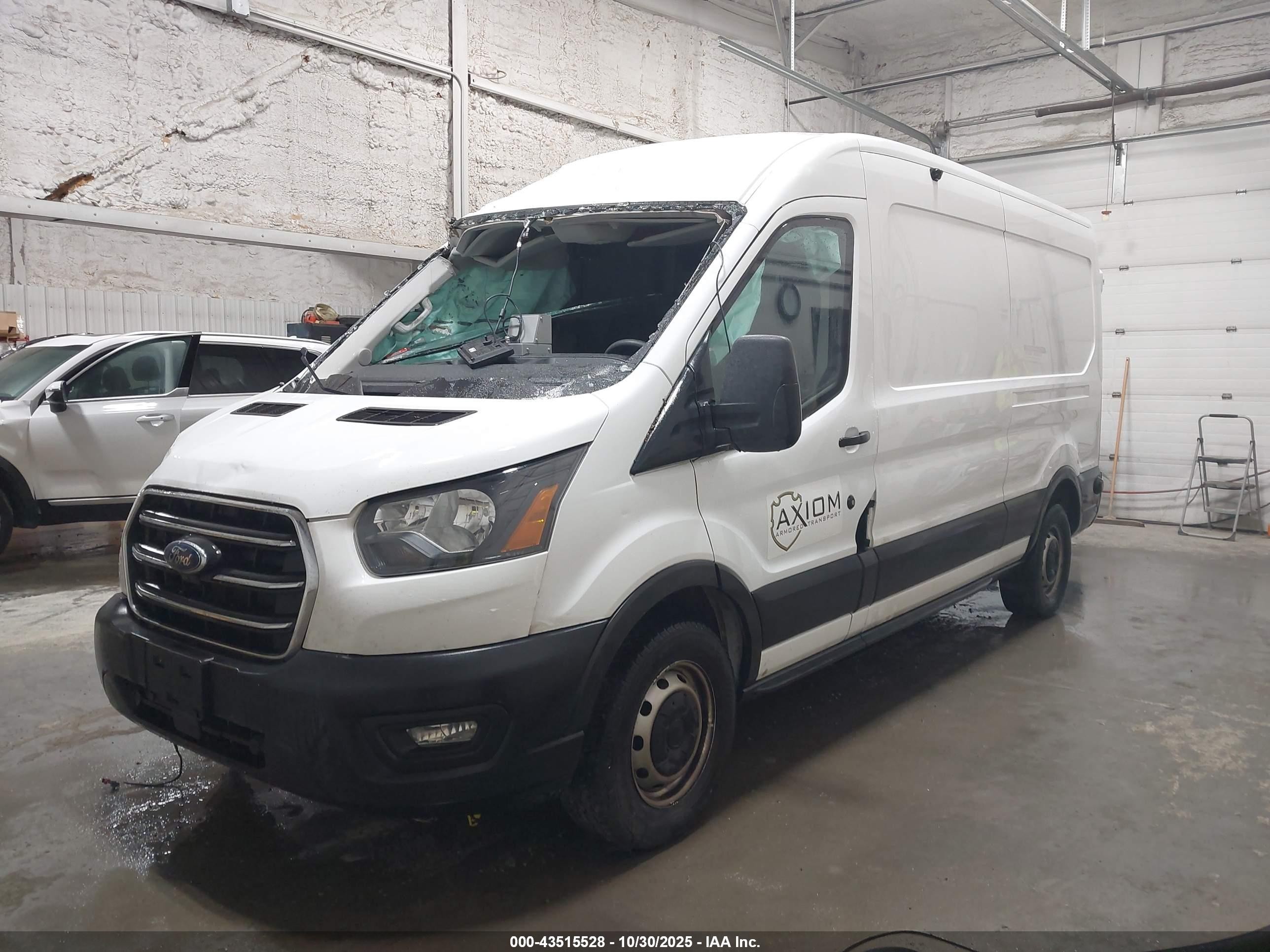 2020 Ford Transit-250   White vin: 1FTBR1C82LKB03077