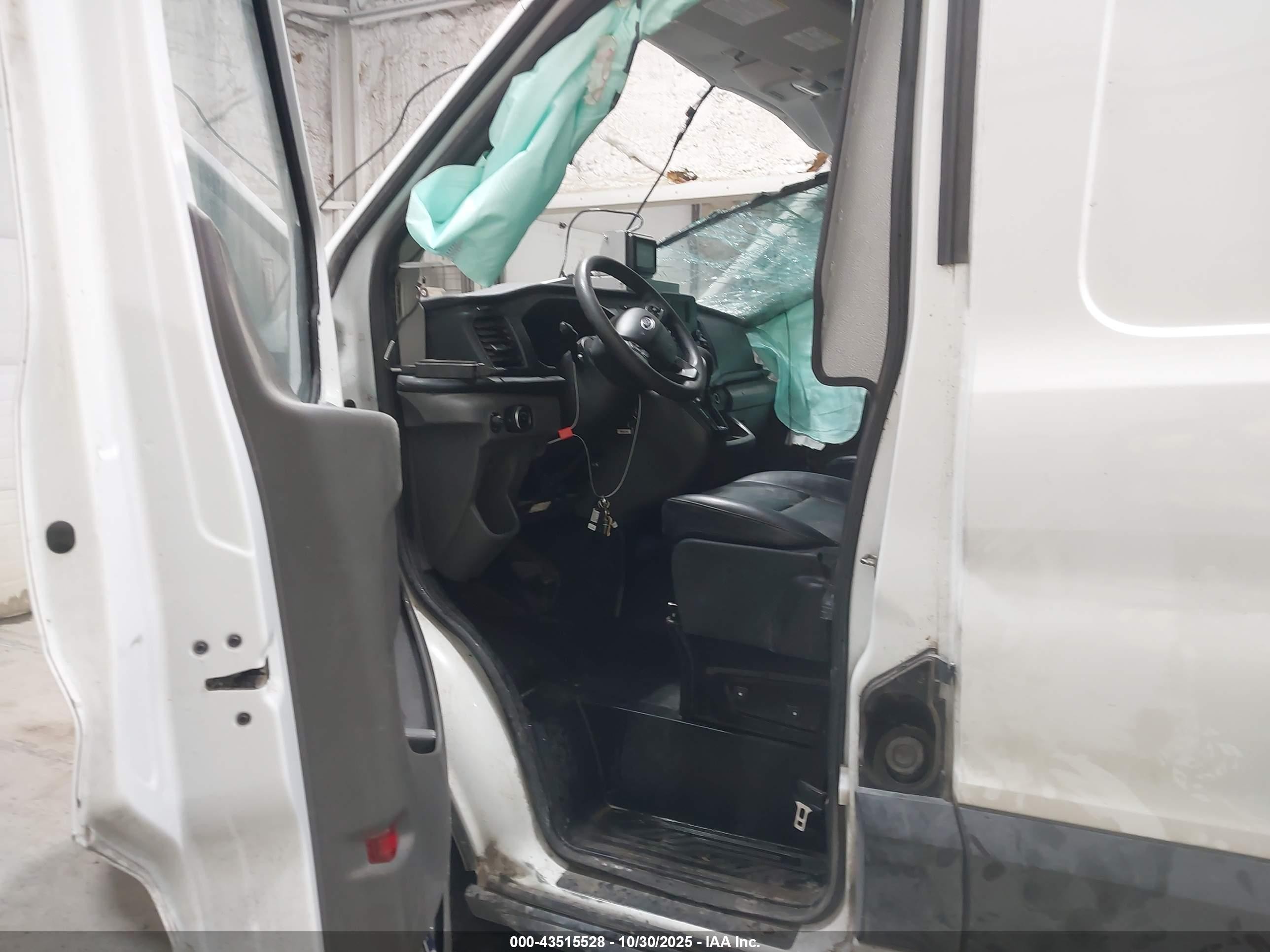 2020 Ford Transit-250   White vin: 1FTBR1C82LKB03077