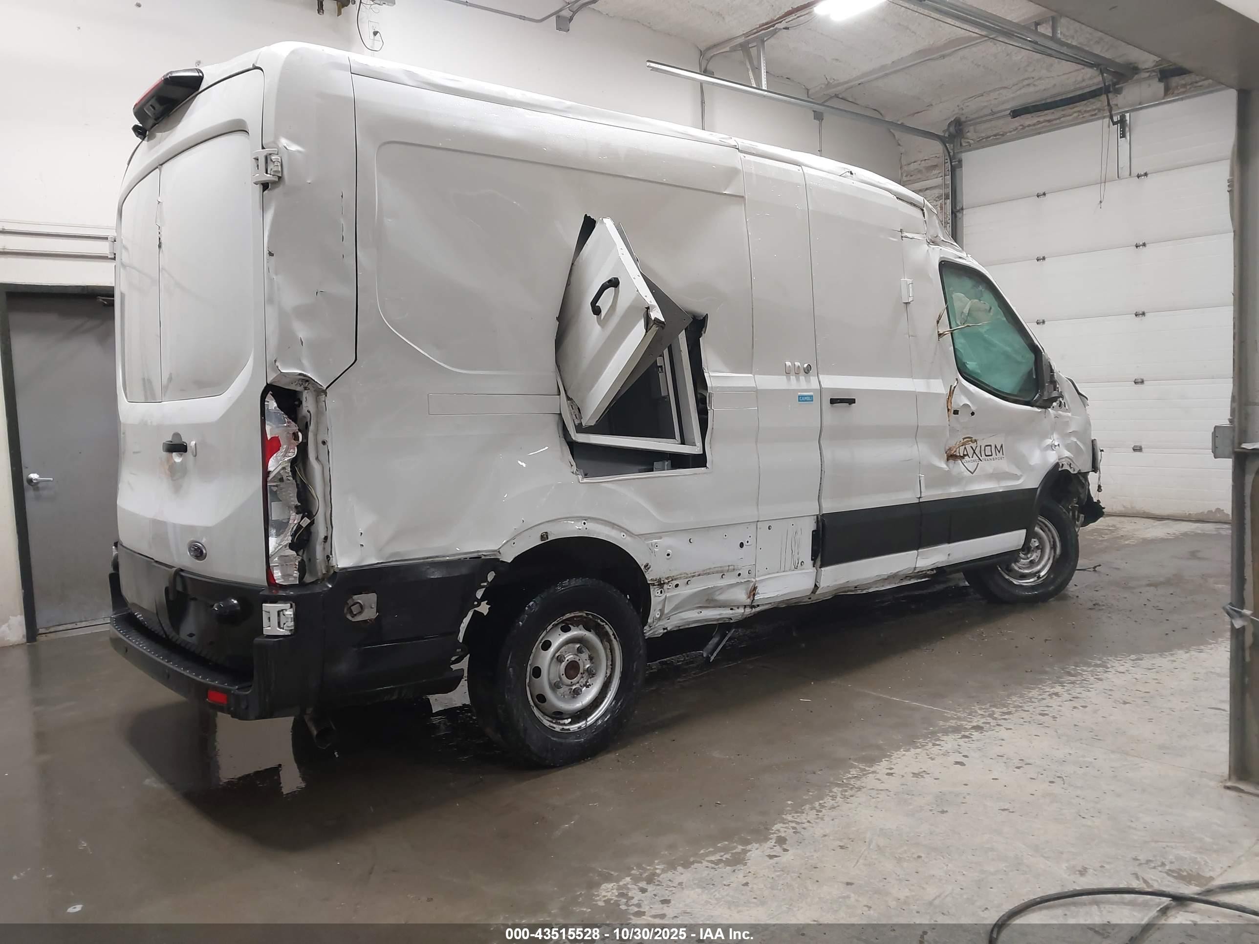 2020 Ford Transit-250   White vin: 1FTBR1C82LKB03077