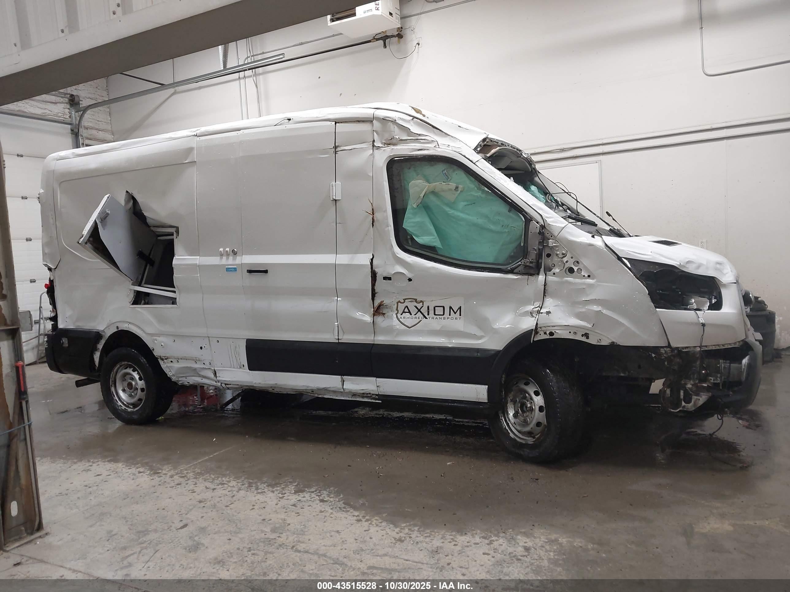2020 Ford Transit-250   White vin: 1FTBR1C82LKB03077