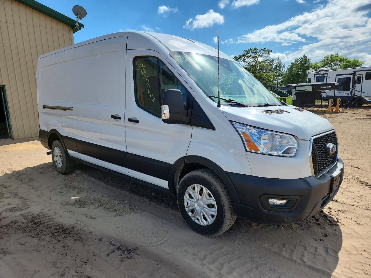 2021 Ford Transit T-250 White vin: 1FTBR1C83MKA86226