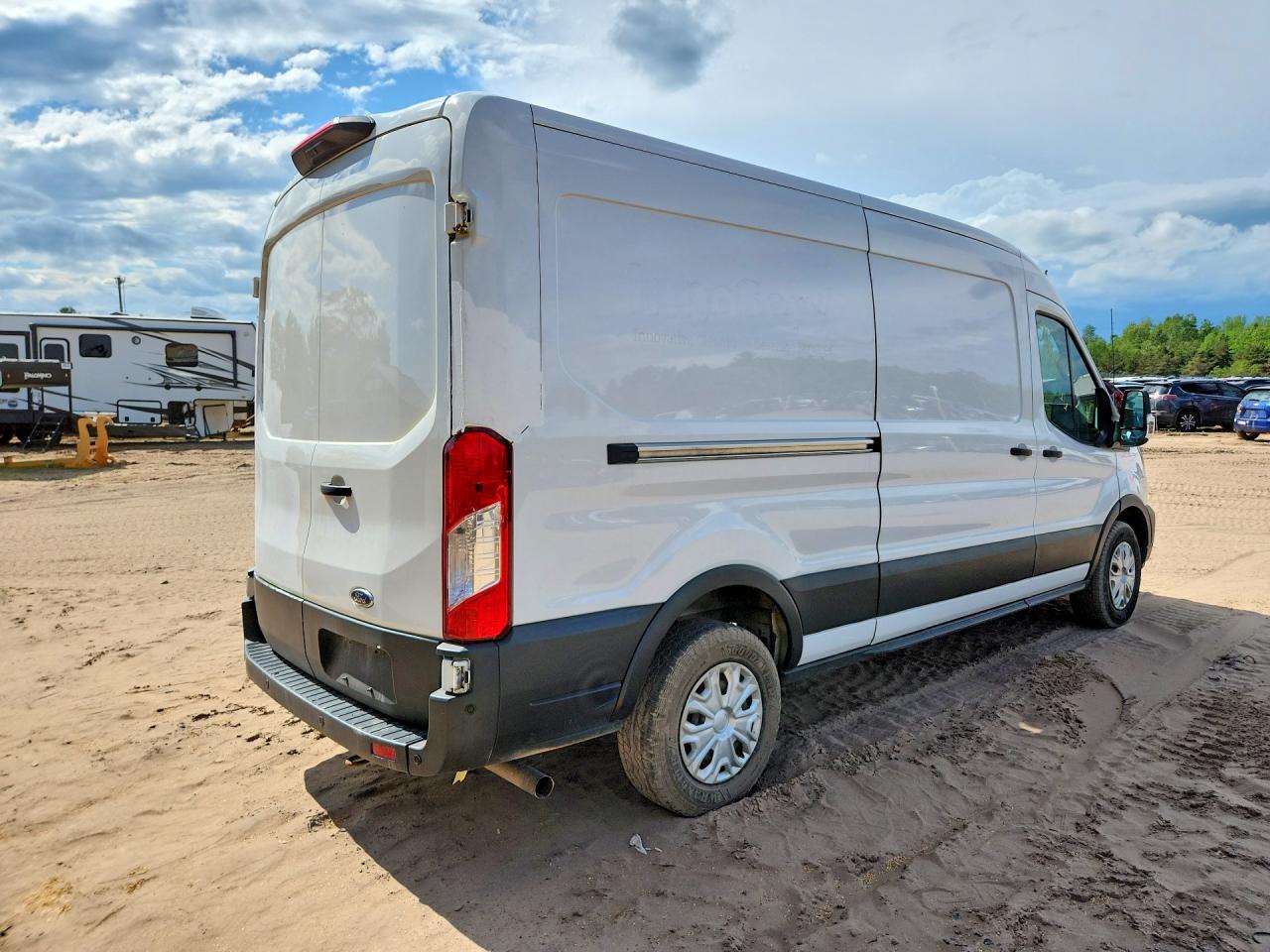 2021 Ford Transit T-250 White vin: 1FTBR1C83MKA86226