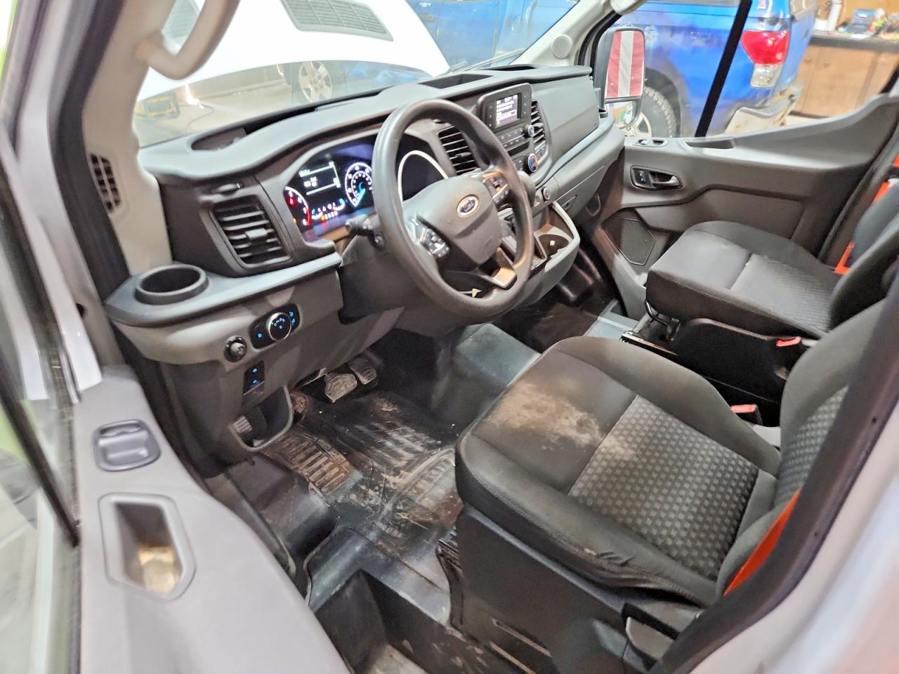 2021 Ford Transit T-250 White vin: 1FTBR1C83MKA86226