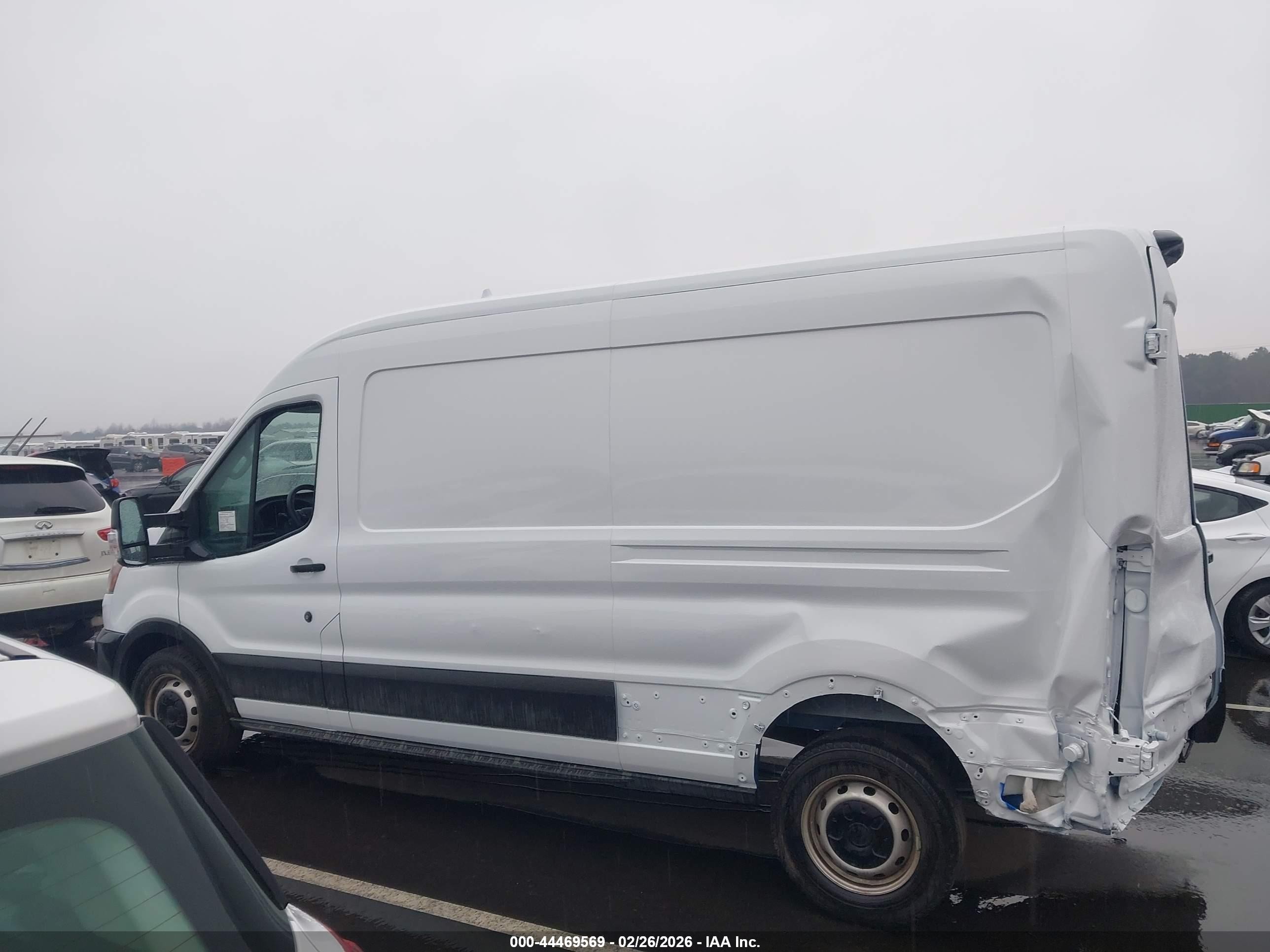 2023 Ford Transit-250   White vin: 1FTBR1C8XPKB05682