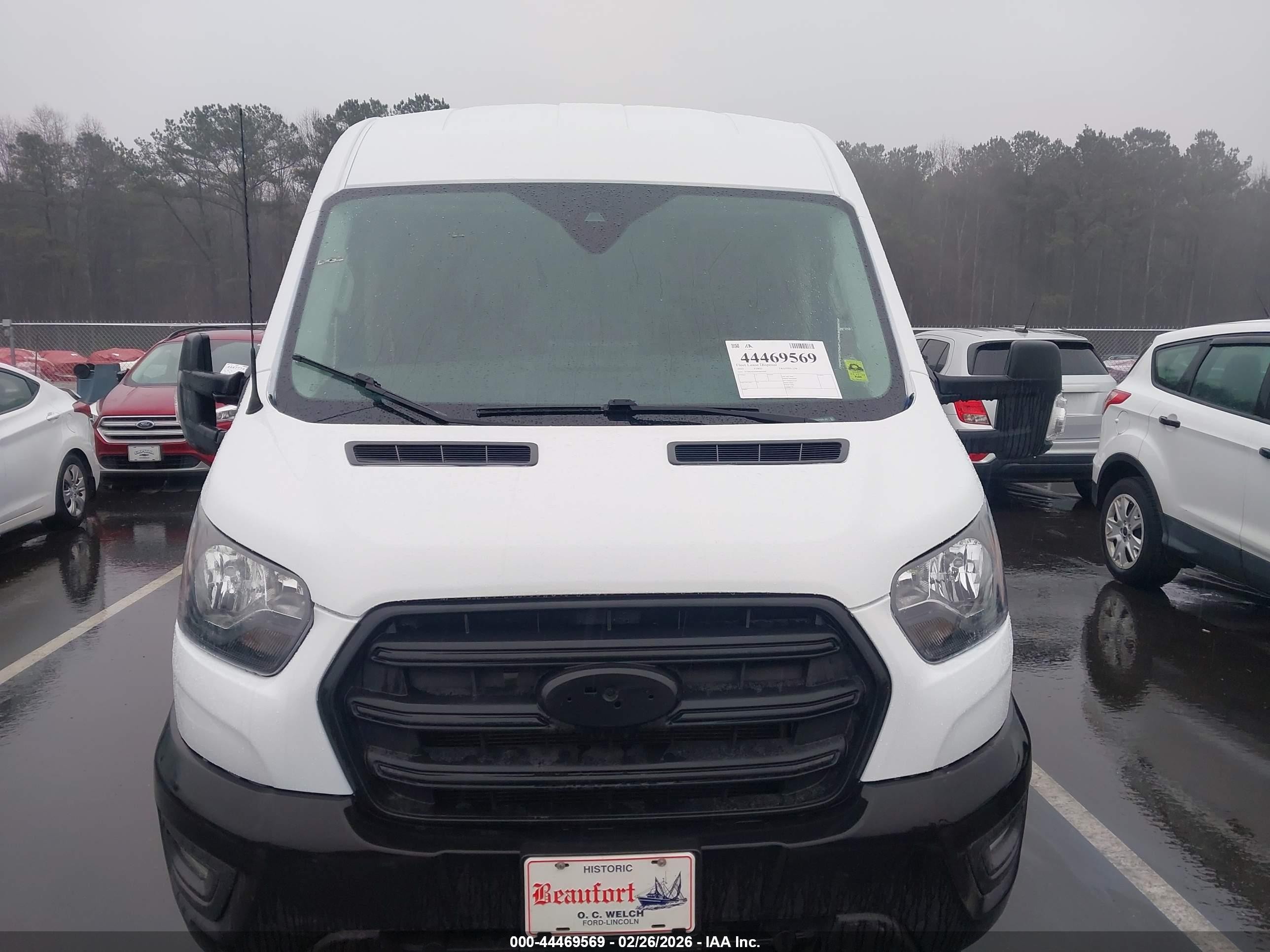 2023 Ford Transit-250   White vin: 1FTBR1C8XPKB05682