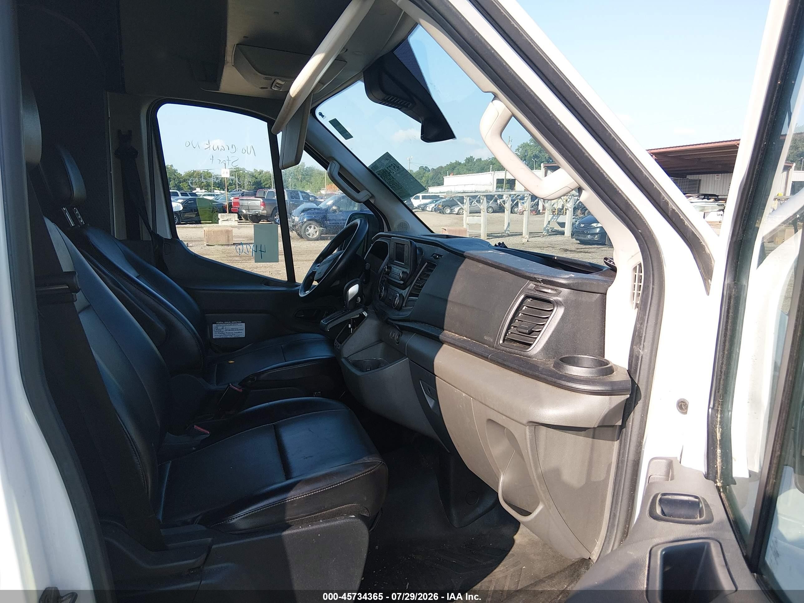 2020 Ford Transit-250   White vin: 1FTBR1X83LKB60849