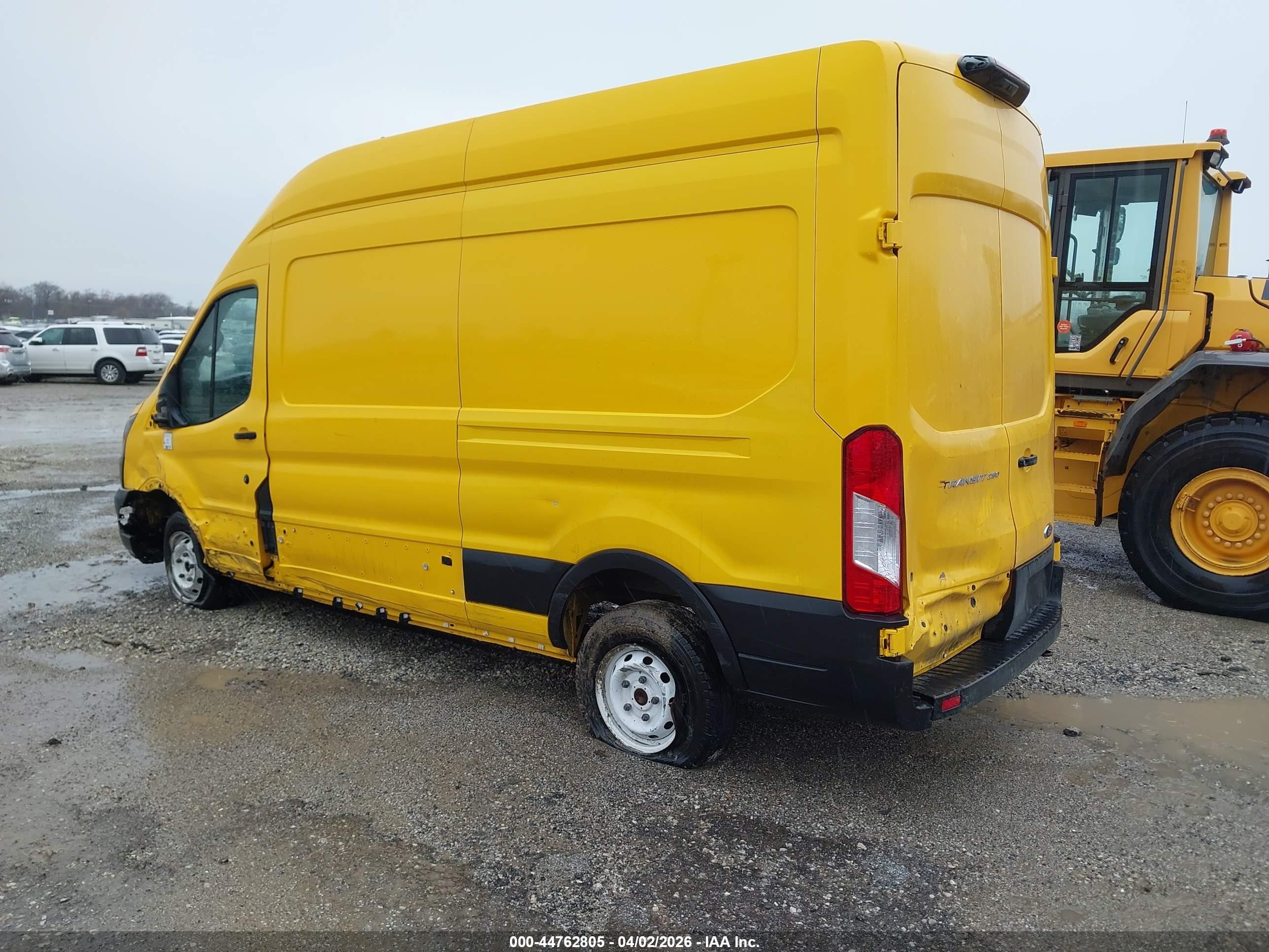 2021 Ford Transit-250   Yellow vin: 1FTBR1X84MKA08192