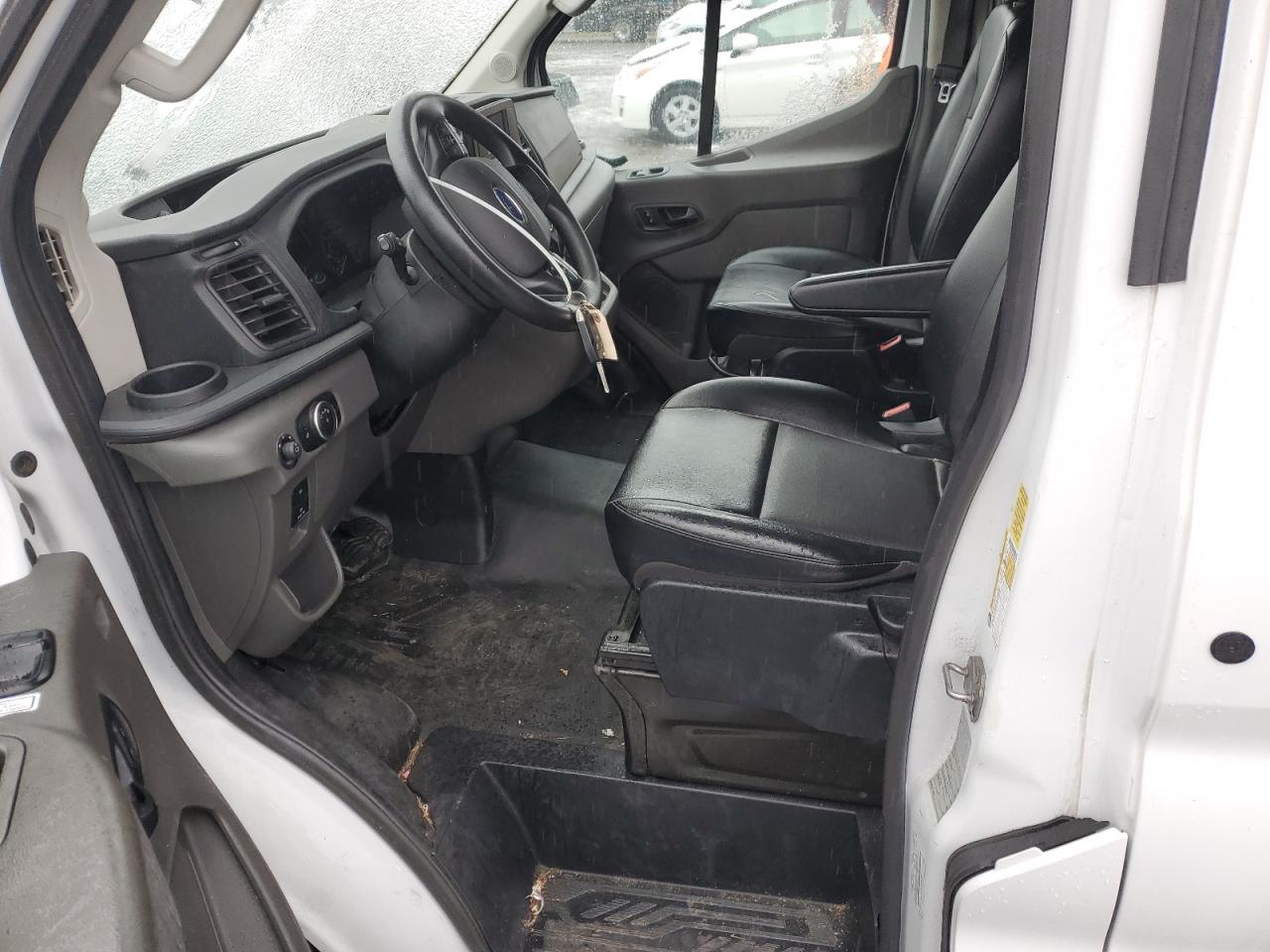2021 Ford Transit T-250 White vin: 1FTBR1X85MKA08539