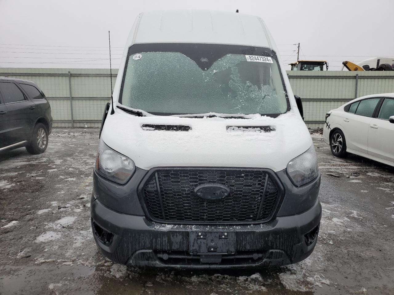2021 Ford Transit T-250 White vin: 1FTBR1X85MKA08539