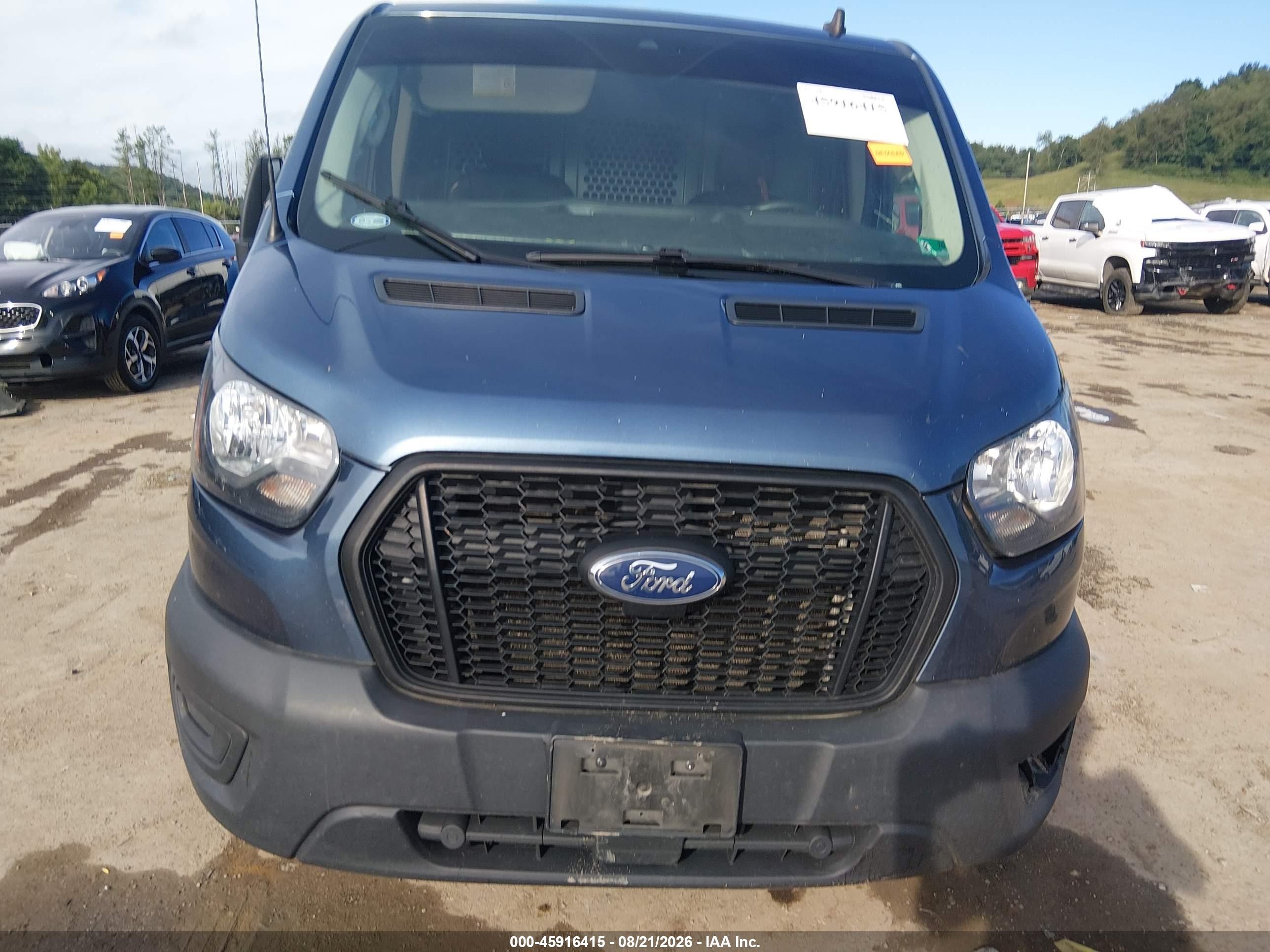 2023 Ford Transit-250   Blue vin: 1FTBR1Y80PKA45873