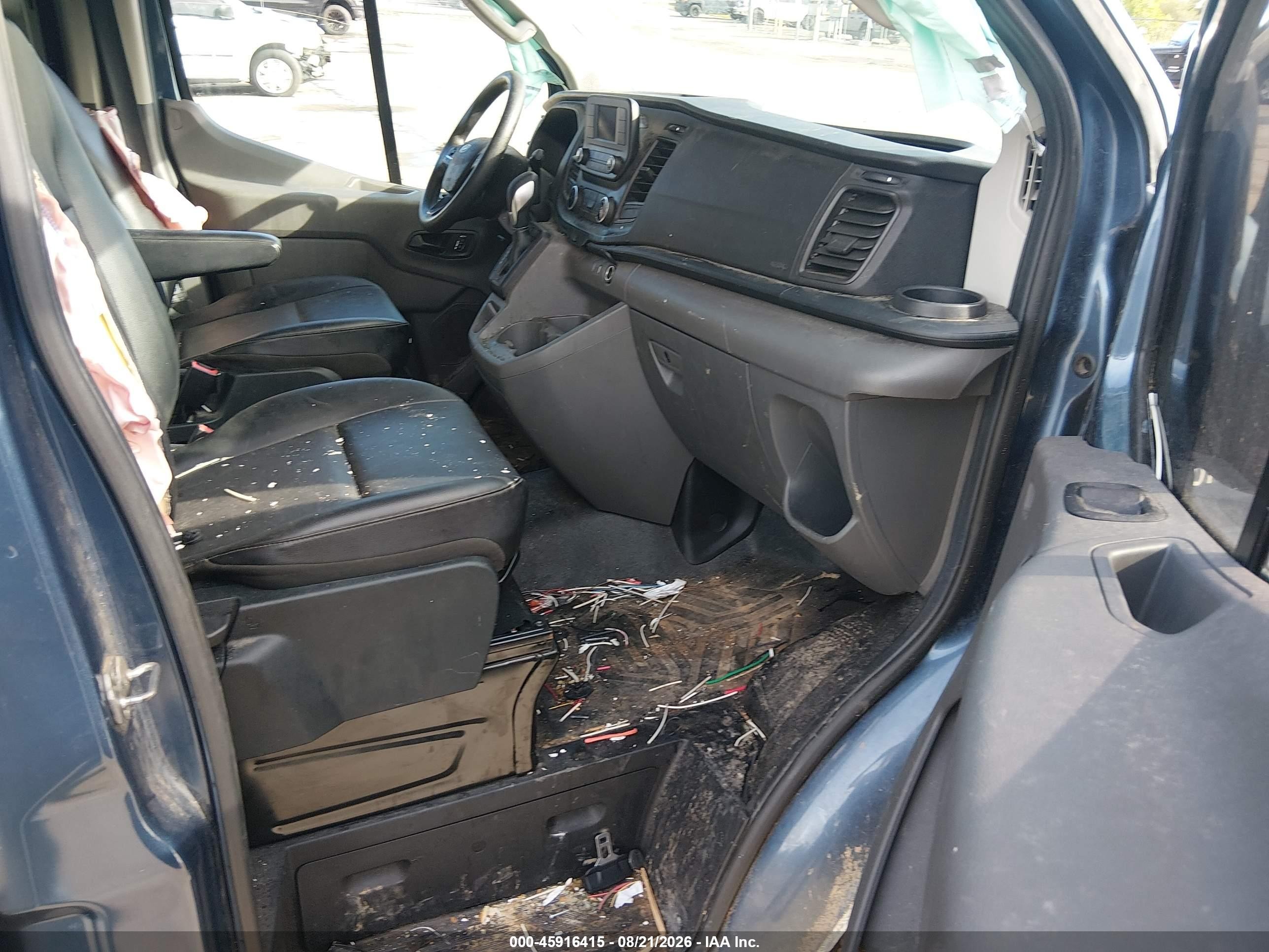 2023 Ford Transit-250   Blue vin: 1FTBR1Y80PKA45873