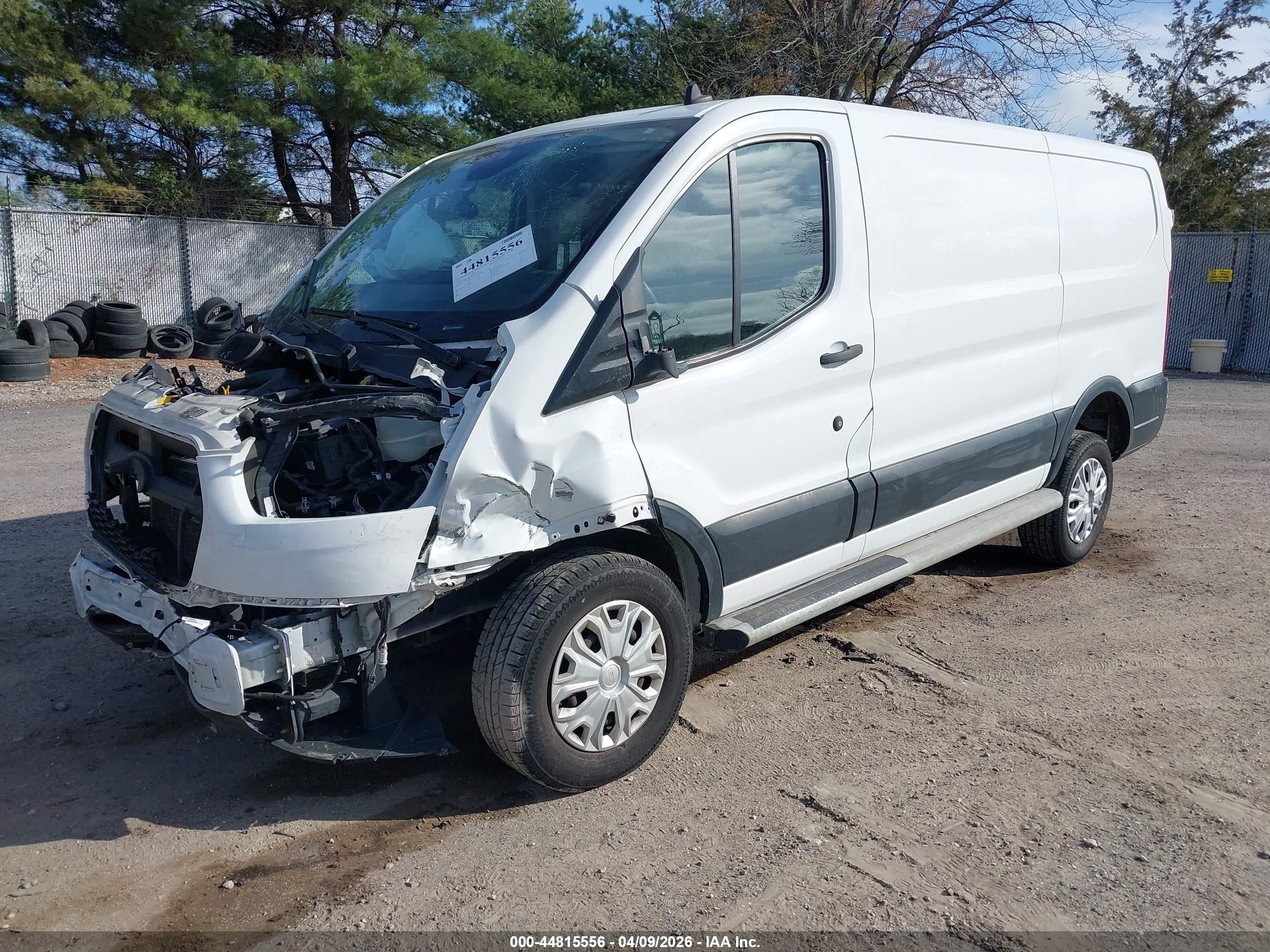 2021 Ford Transit-250   White vin: 1FTBR1Y89MKA59797