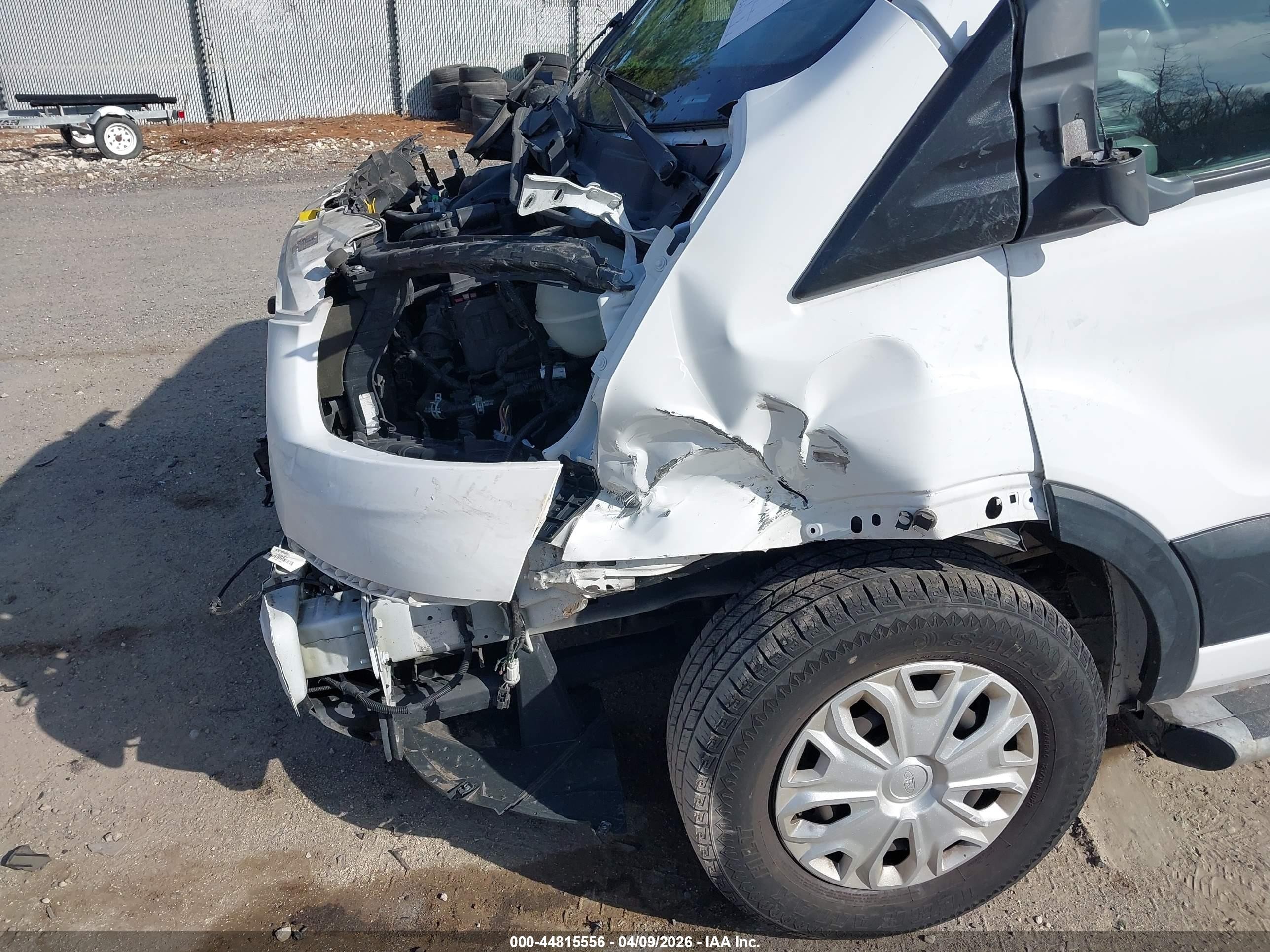 2021 Ford Transit-250   White vin: 1FTBR1Y89MKA59797