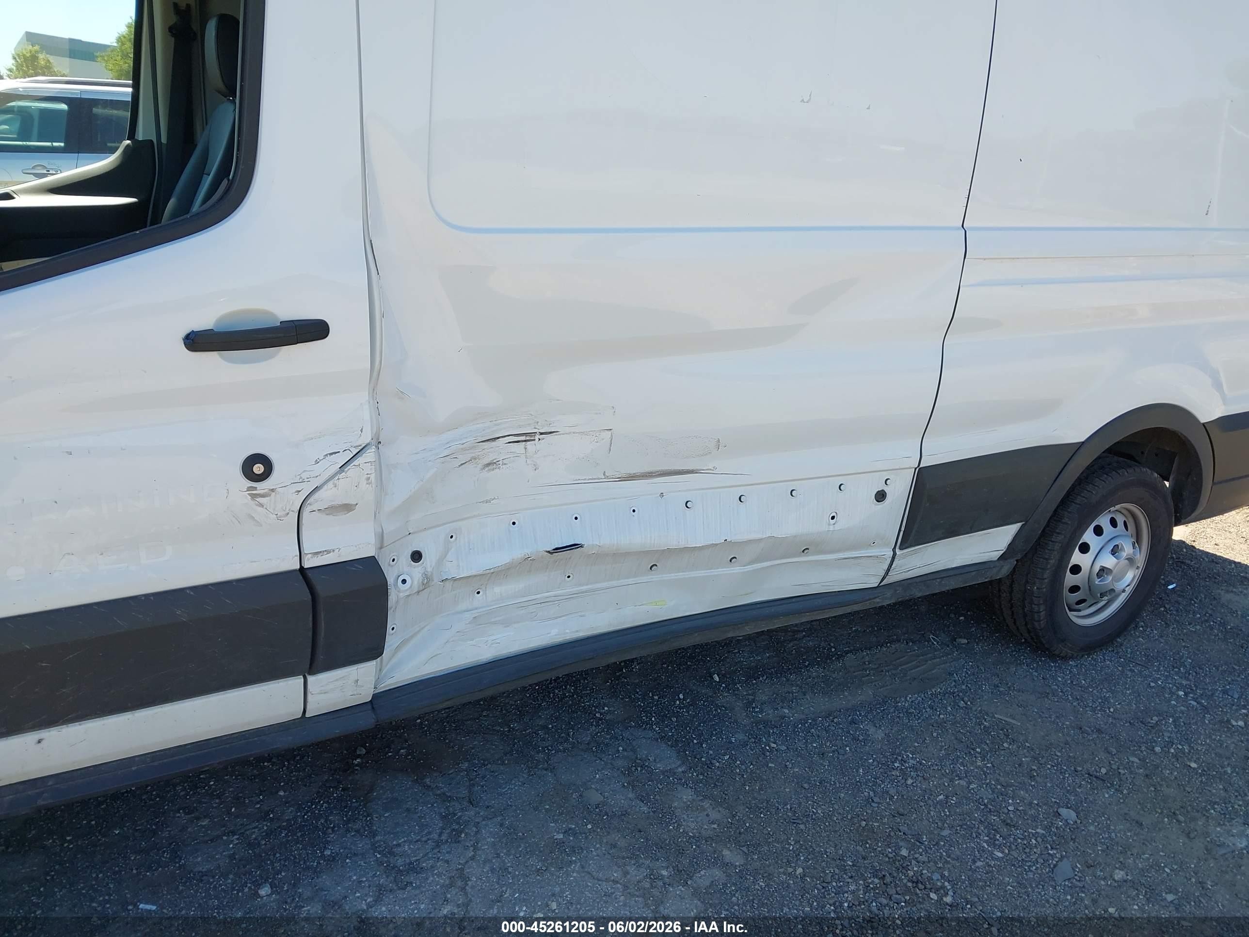 2023 Ford Transit-250   White vin: 1FTBR2X89PKB26751