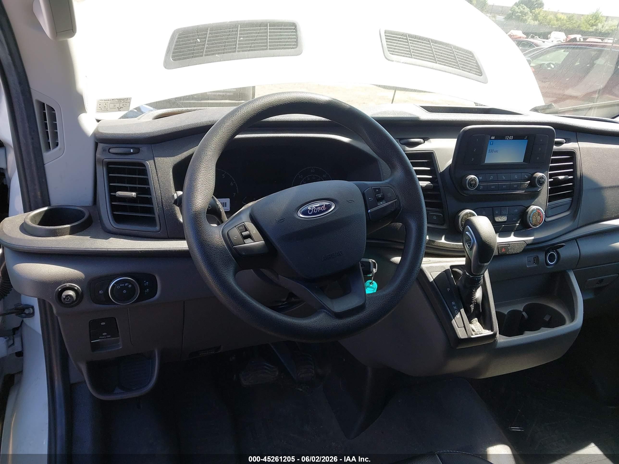 2023 Ford Transit-250   White vin: 1FTBR2X89PKB26751