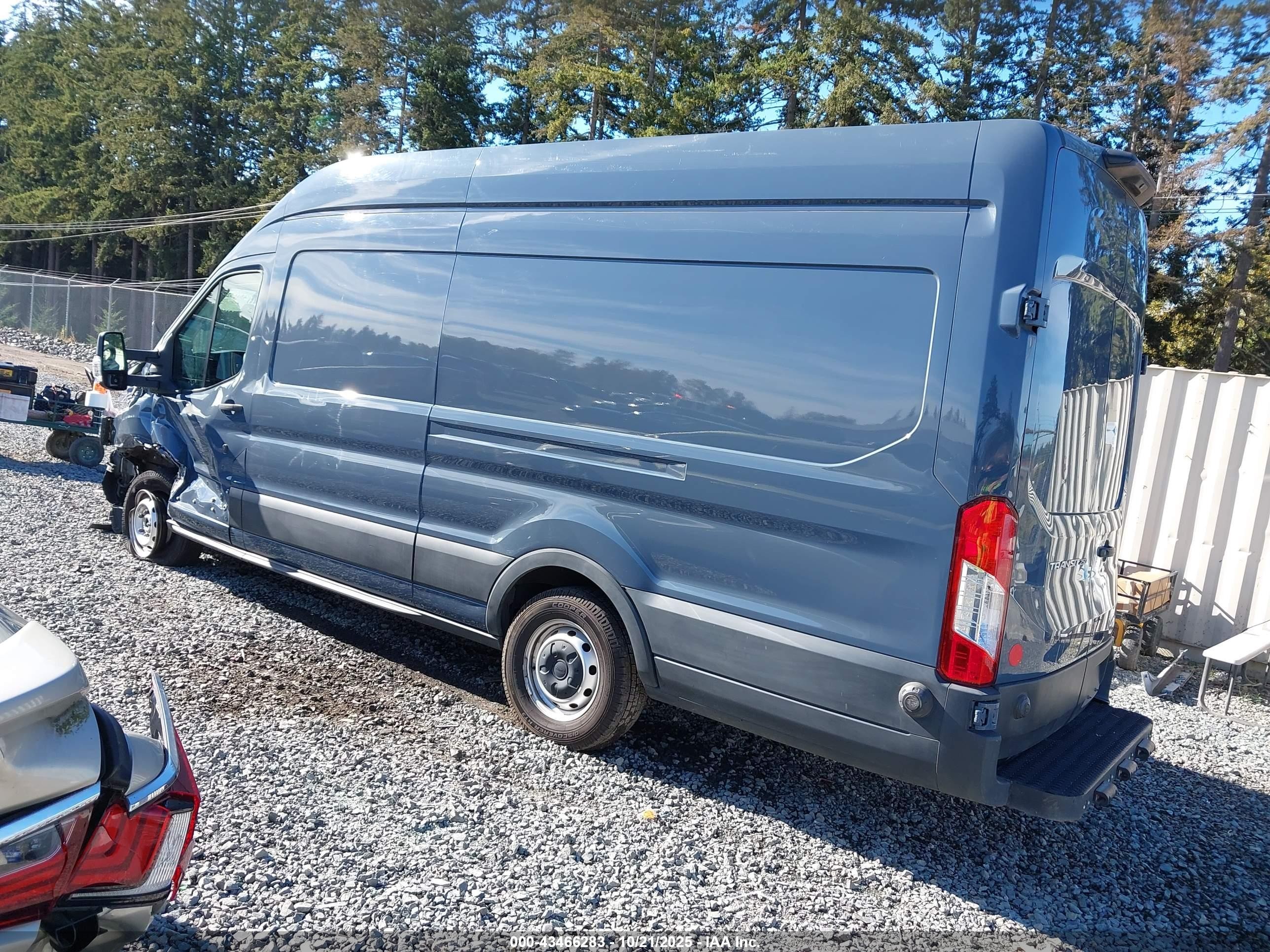 2021 Ford Transit-250 Cargo Van   Синий vin: 1FTBR3X86MKA54585