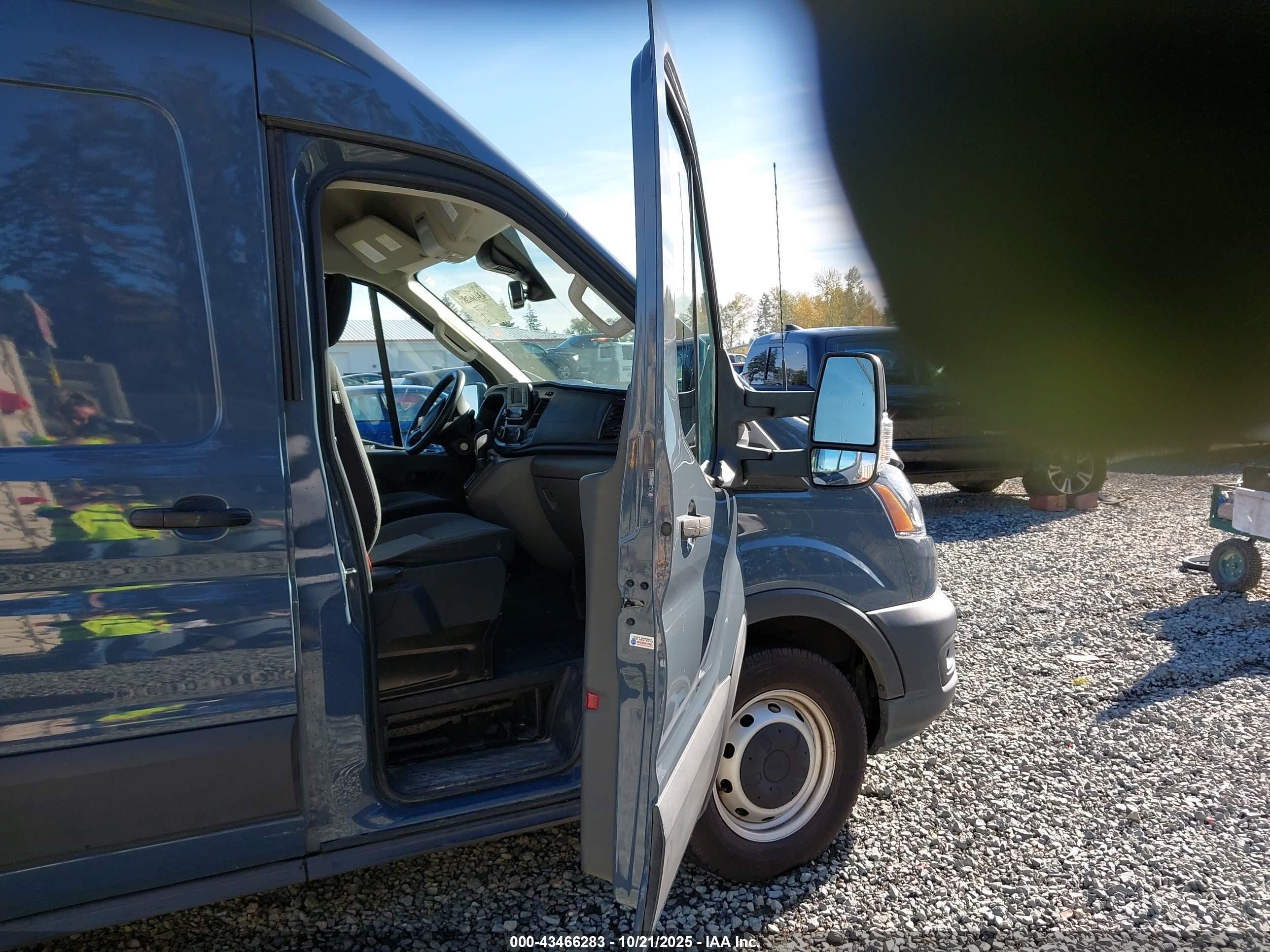 2021 Ford Transit-250 Cargo Van   Синий vin: 1FTBR3X86MKA54585
