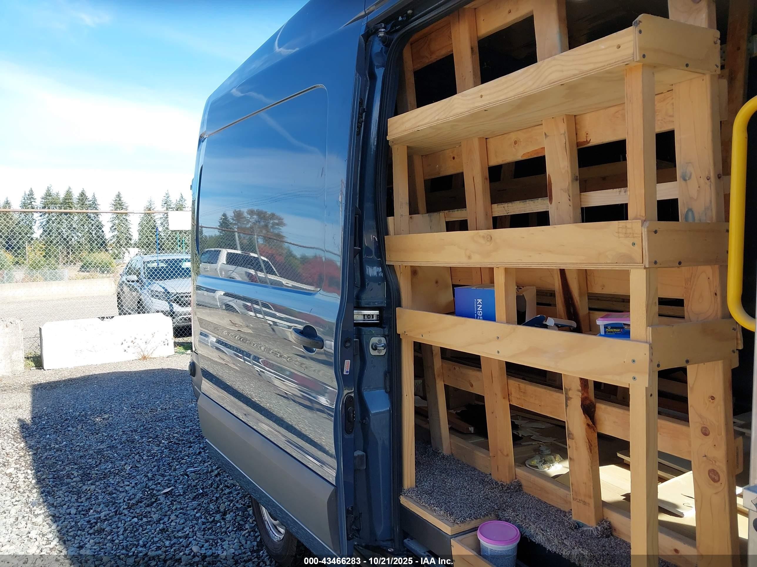 2021 Ford Transit-250 Cargo Van   Синий vin: 1FTBR3X86MKA54585
